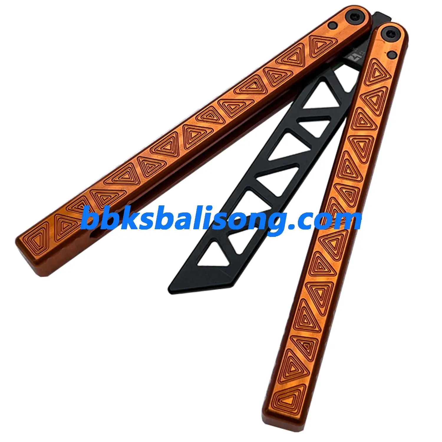 ARMED SHARK Glidr Original 4 Balisong Clone 7075 Aluminum Handle - Image 15