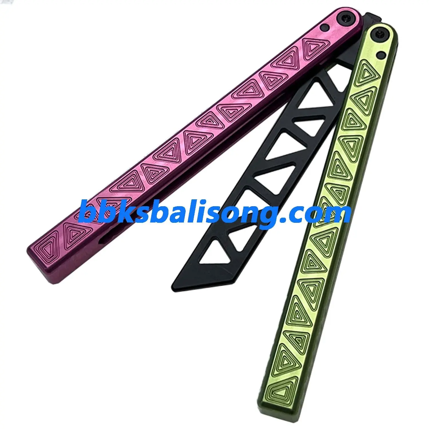 ARMED SHARK Glidr Original 4 Balisong Clone 7075 Aluminum Handle - Image 18