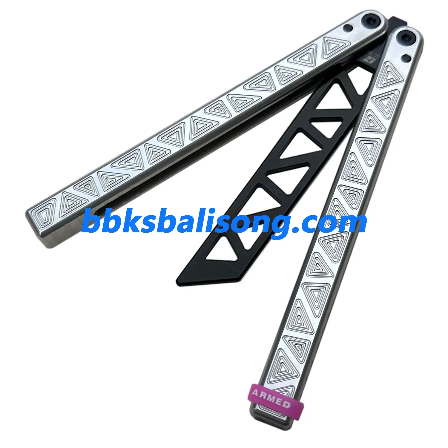 ARMED SHARK Glidr Original 4 Balisong Clone 7075 Aluminum Handle - Image 22