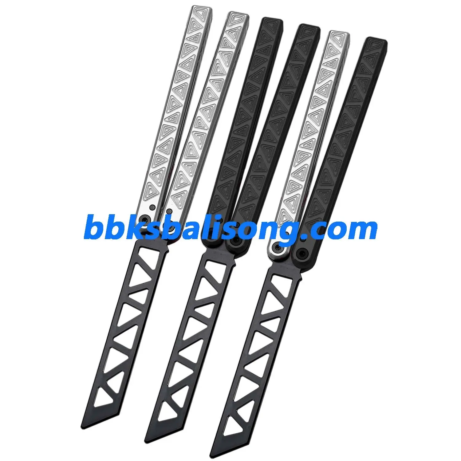 ARMED SHARK Glidr Original 4 Balisong Clone 7075 Aluminum Handle - Image 4