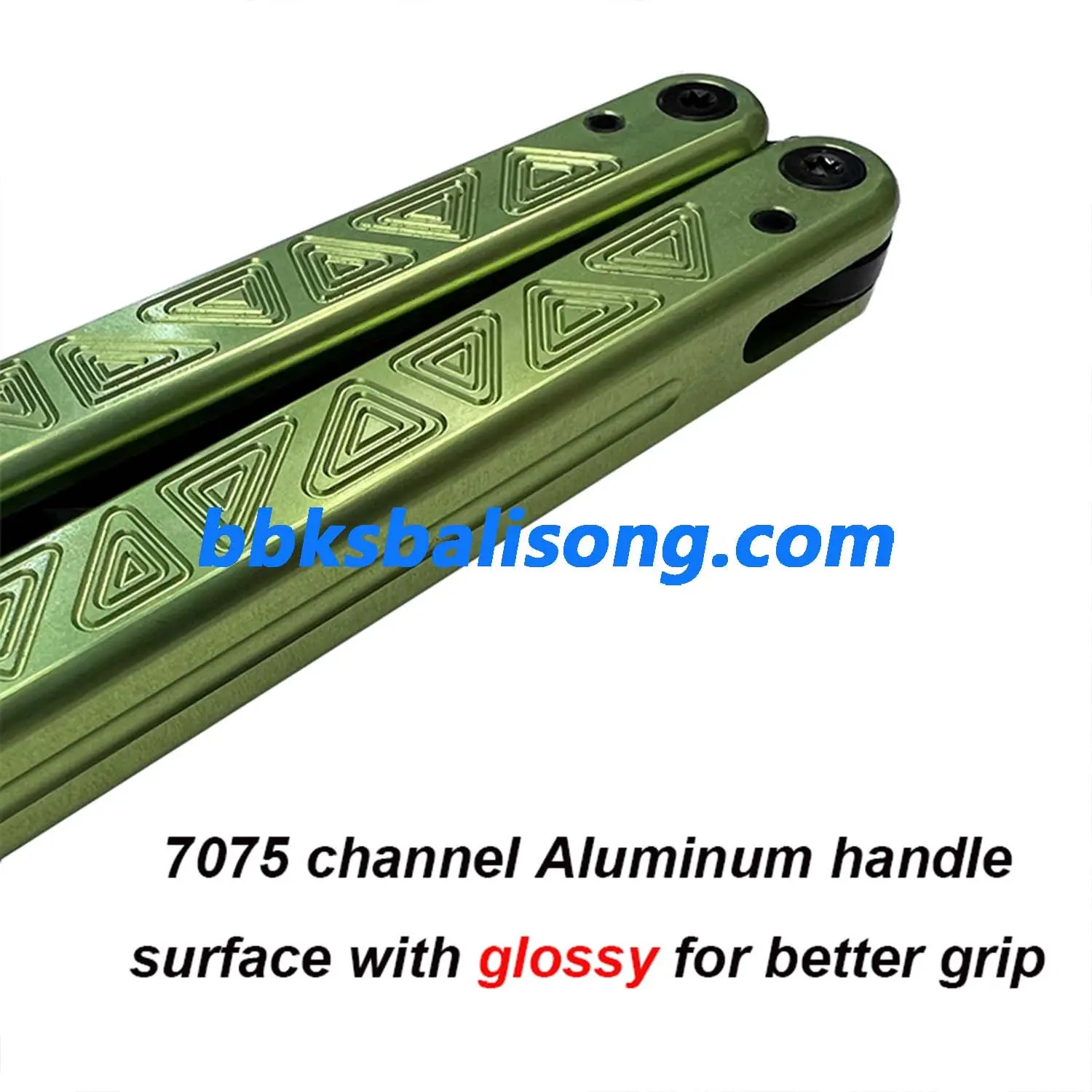 ARMED SHARK Glidr Original 4 Balisong Clone 7075 Aluminum Handle - Image 6