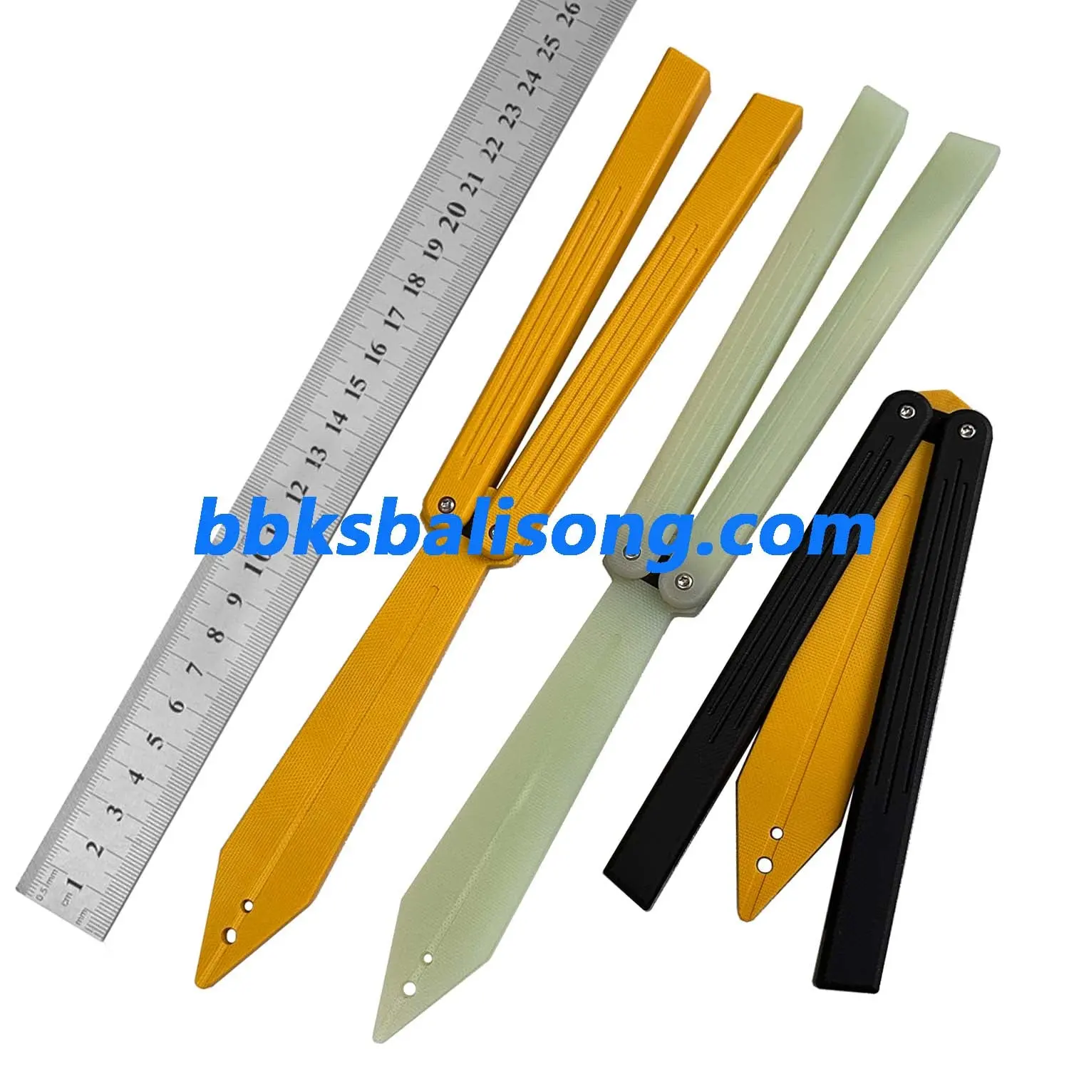 ARMED SHARK HOM G10ST Balisong Trainer Clone - Image 4