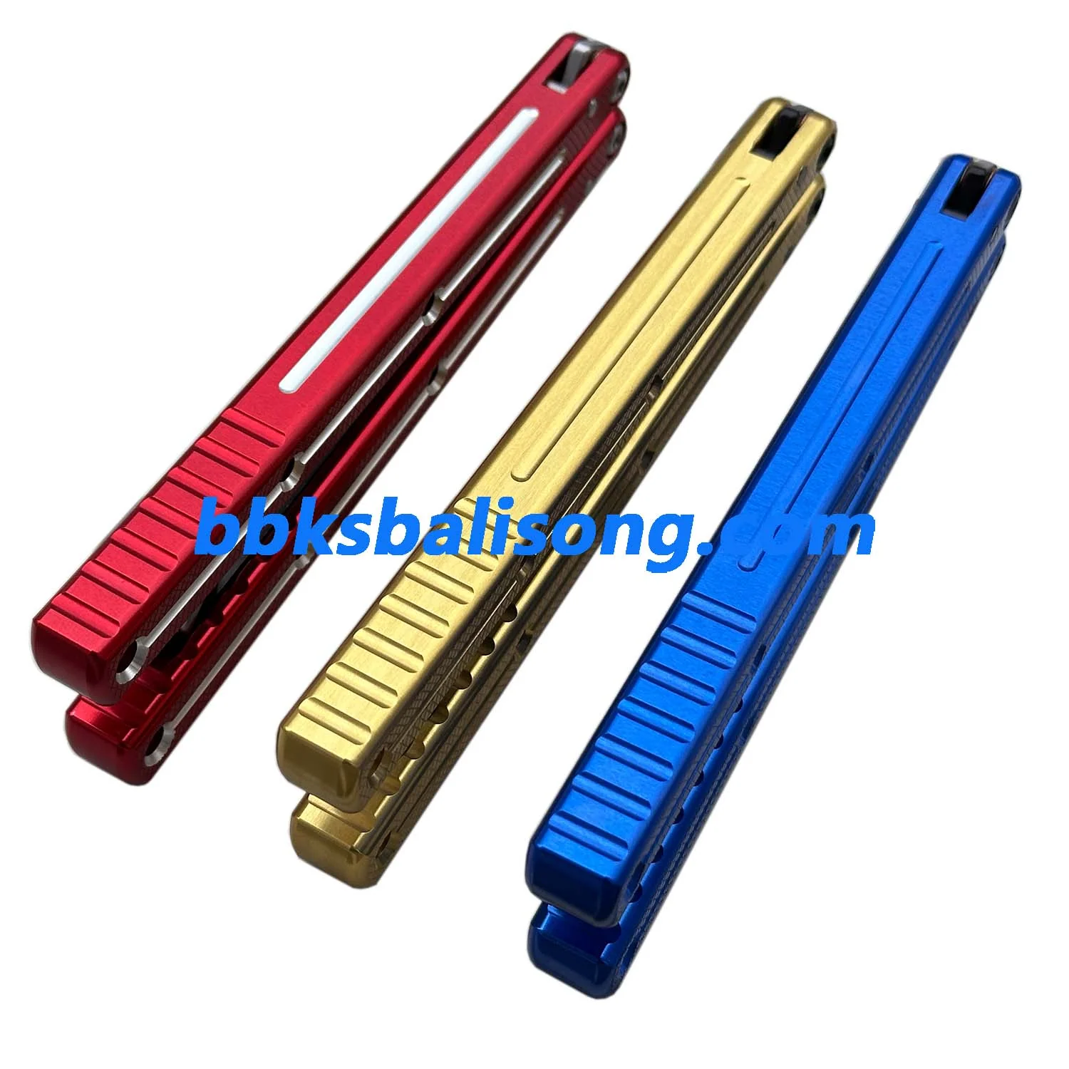 ARMED SHARK Krake Raken (Kraken) V3 Balisong Clone 7075 Aluminum Handle - Image 14