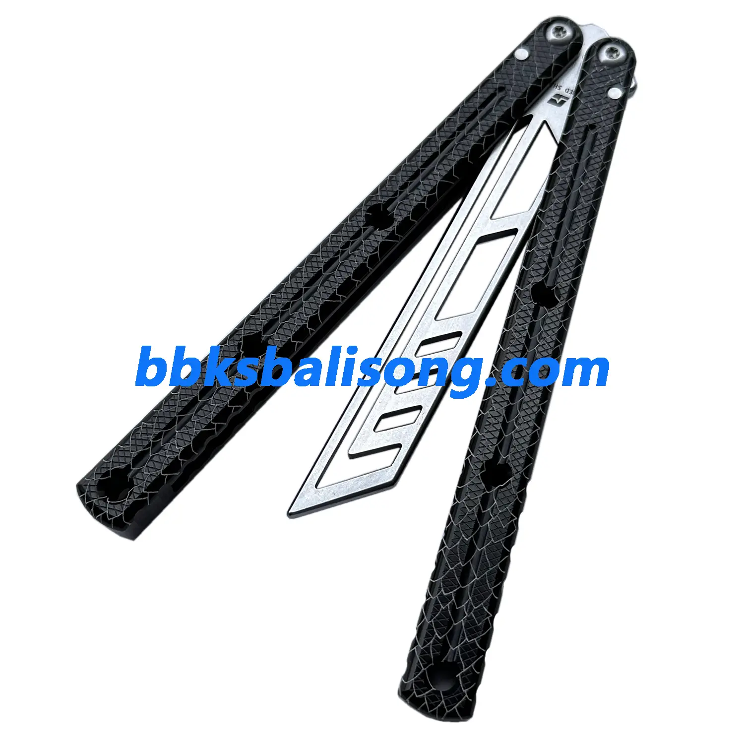 ARMED SHARK Krake Raken (Kraken) V3 Balisong Clone 7075 Aluminum Handle - Image 20
