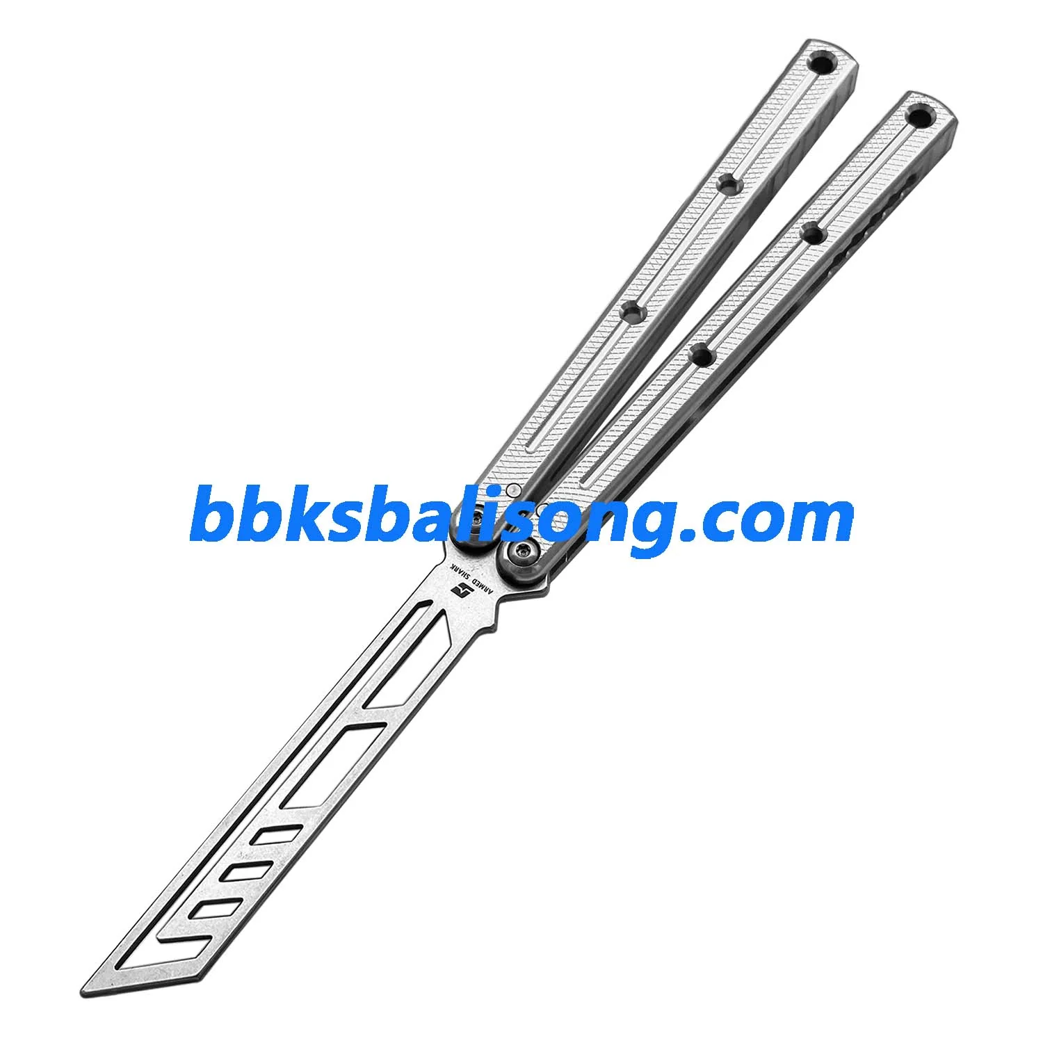 ARMED SHARK Krake Raken (Kraken) V3 Balisong Clone 7075 Aluminum Handle - Image 24
