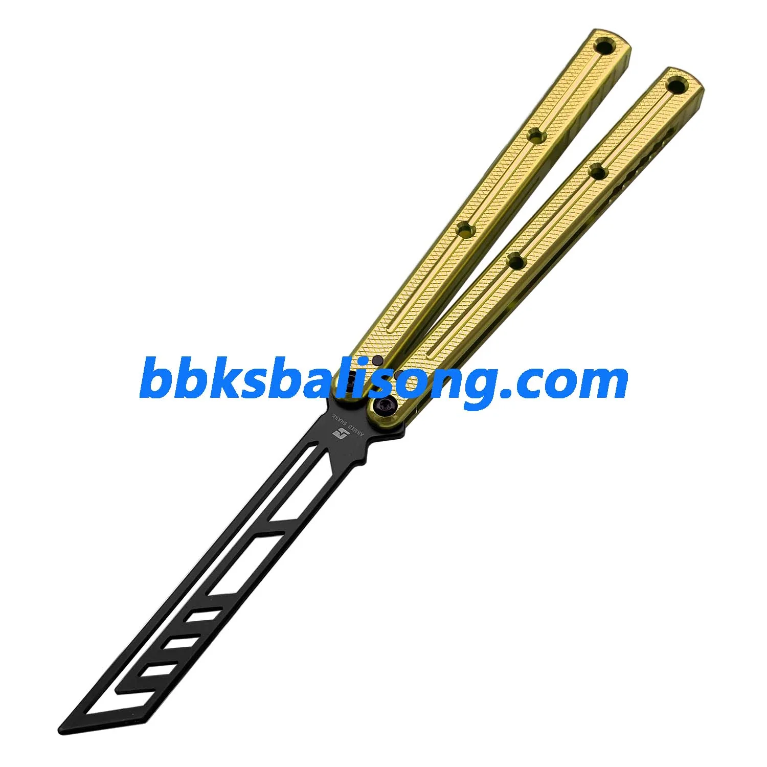 ARMED SHARK Krake Raken (Kraken) V3 Balisong Clone 7075 Aluminum Handle - Image 30