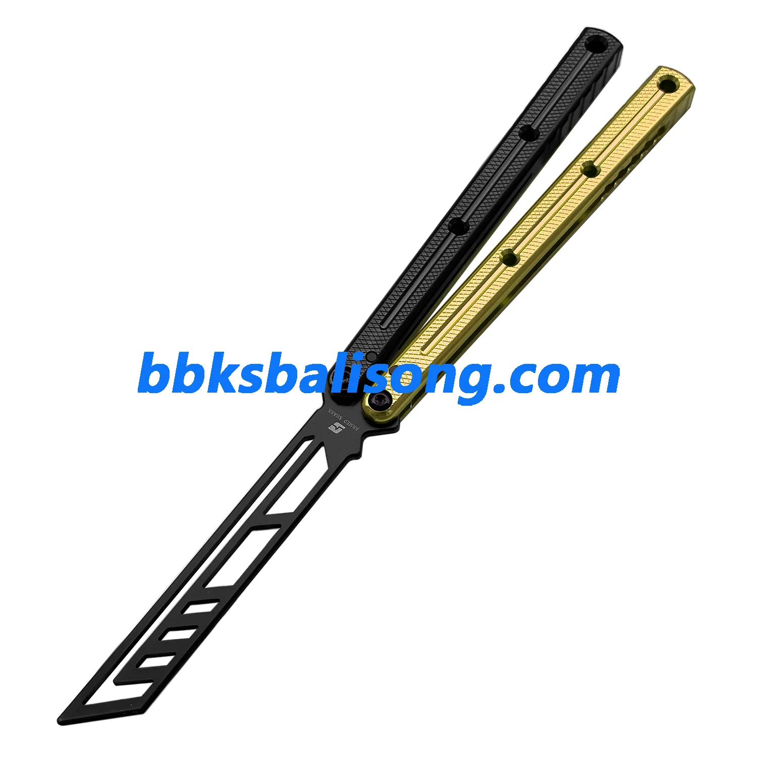 ARMED SHARK Krake Raken (Kraken) V3 Balisong Clone 7075 Aluminum Handle - Image 32