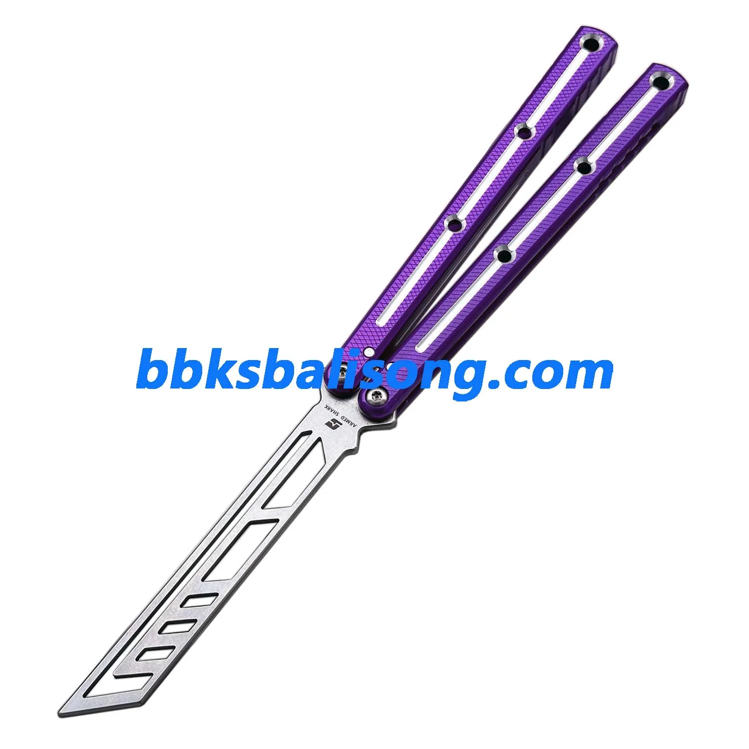 ARMED SHARK Krake Raken (Kraken) V3 Balisong Clone 7075 Aluminum Handle - Image 34