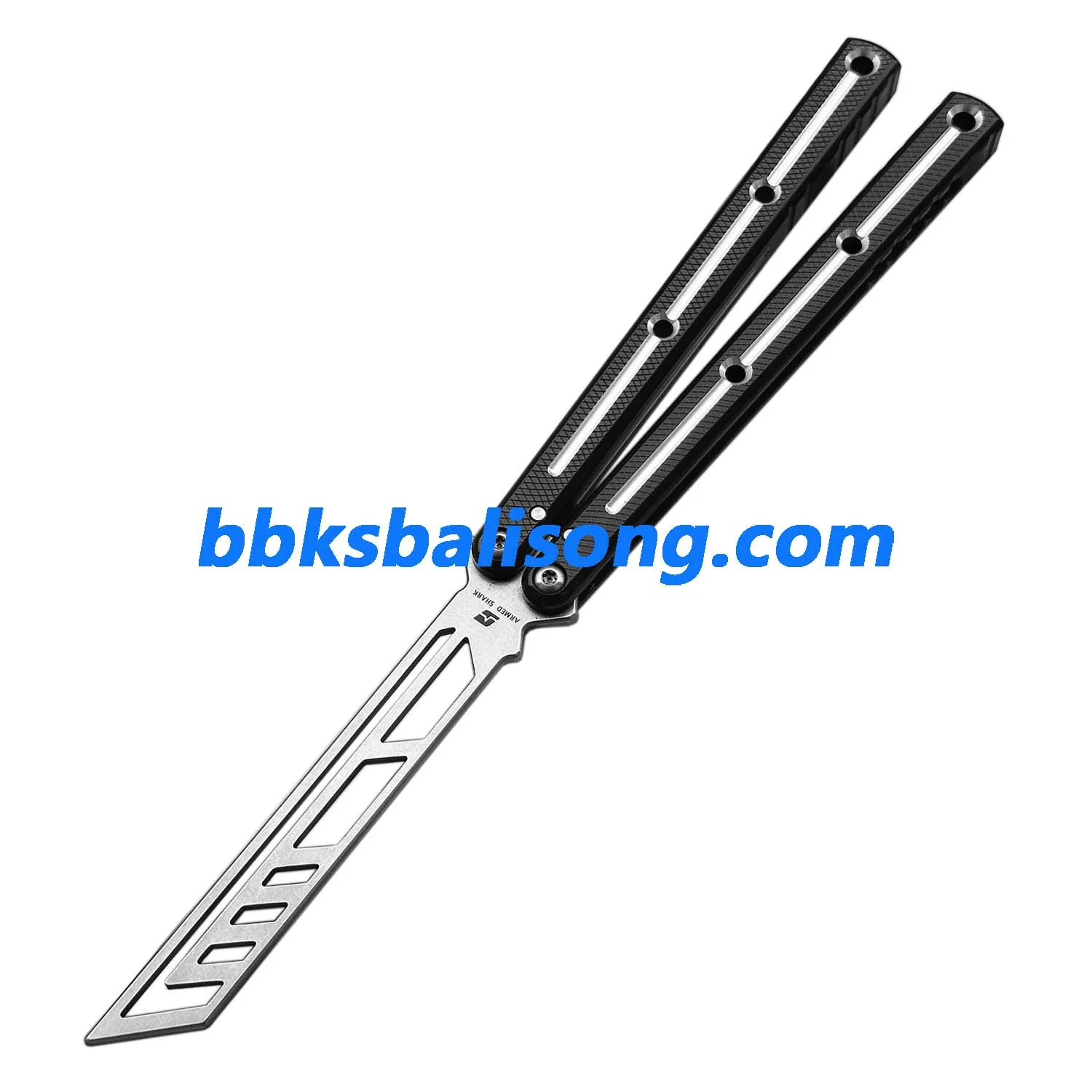 ARMED SHARK Krake Raken (Kraken) V3 Balisong Clone 7075 Aluminum Handle - Image 36