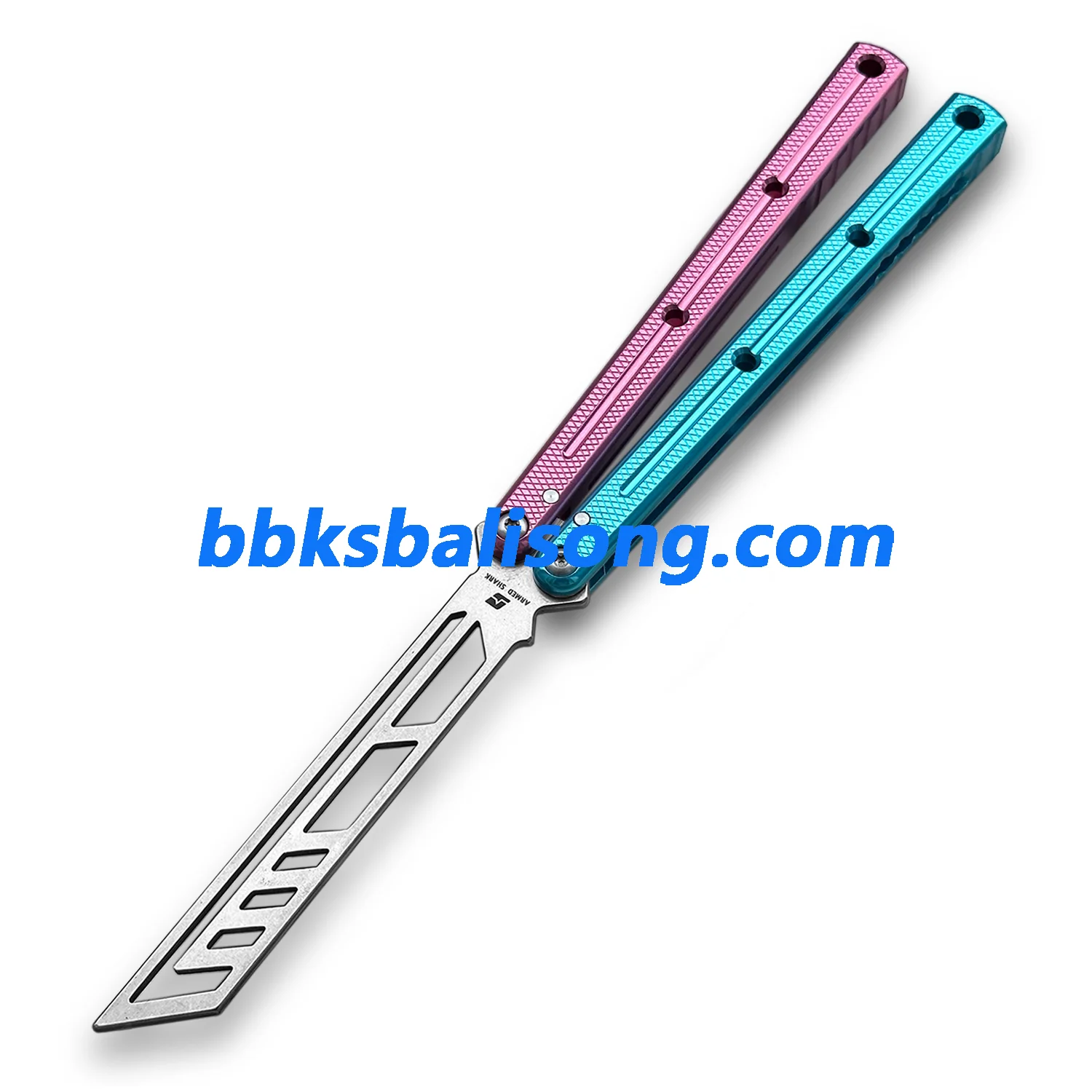 ARMED SHARK Krake Raken (Kraken) V3 Balisong Clone 7075 Aluminum Handle - Image 56