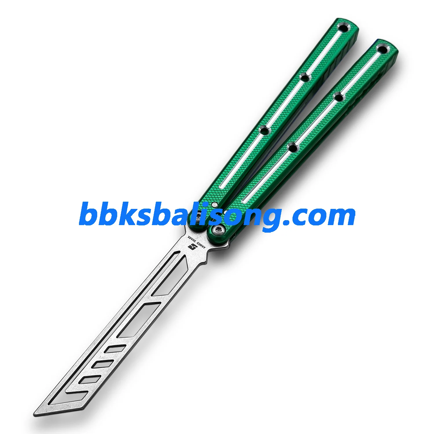 ARMED SHARK Krake Raken (Kraken) V3 Balisong Clone 7075 Aluminum Handle - Image 60