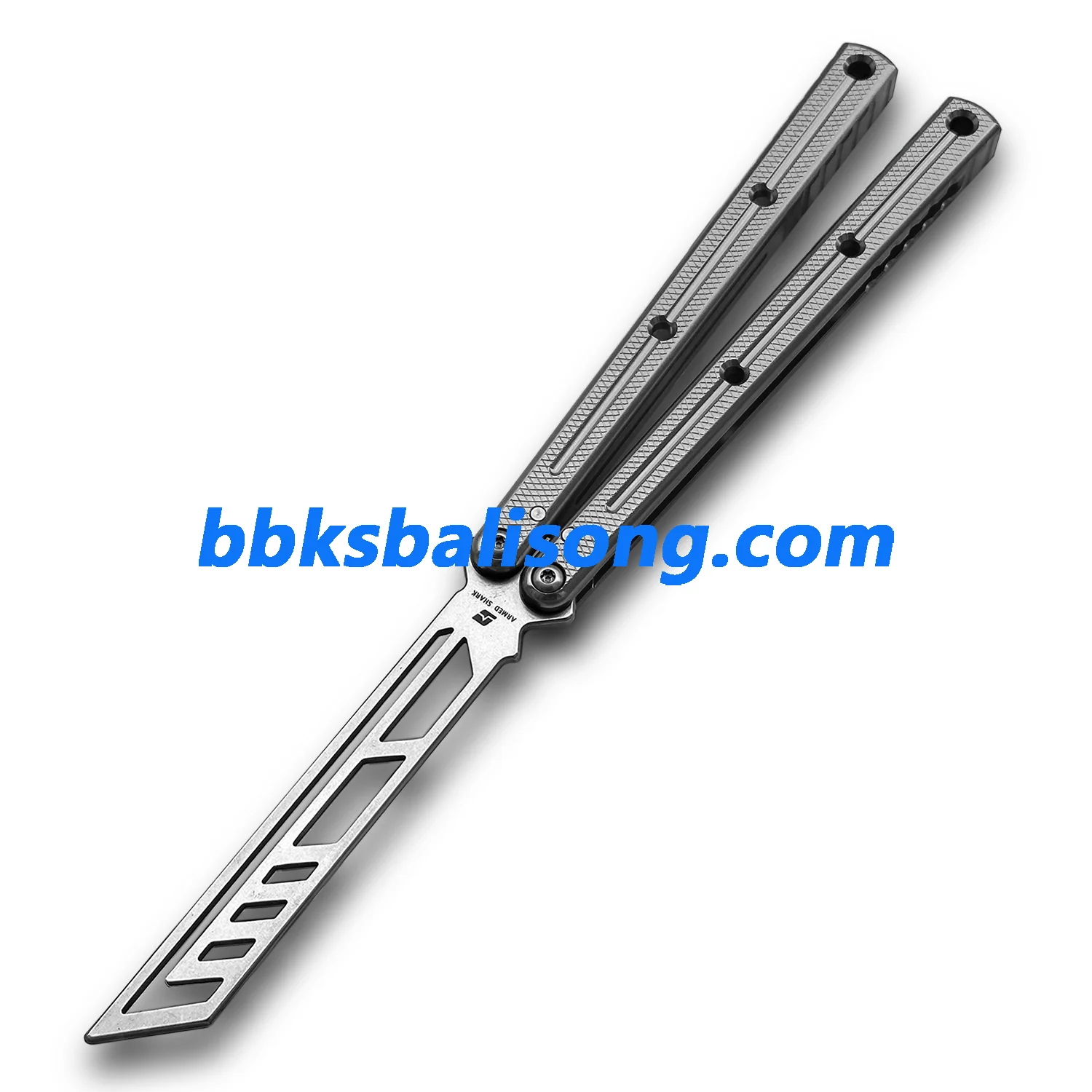 ARMED SHARK Krake Raken (Kraken) V3 Balisong Clone 7075 Aluminum Handle - Image 61