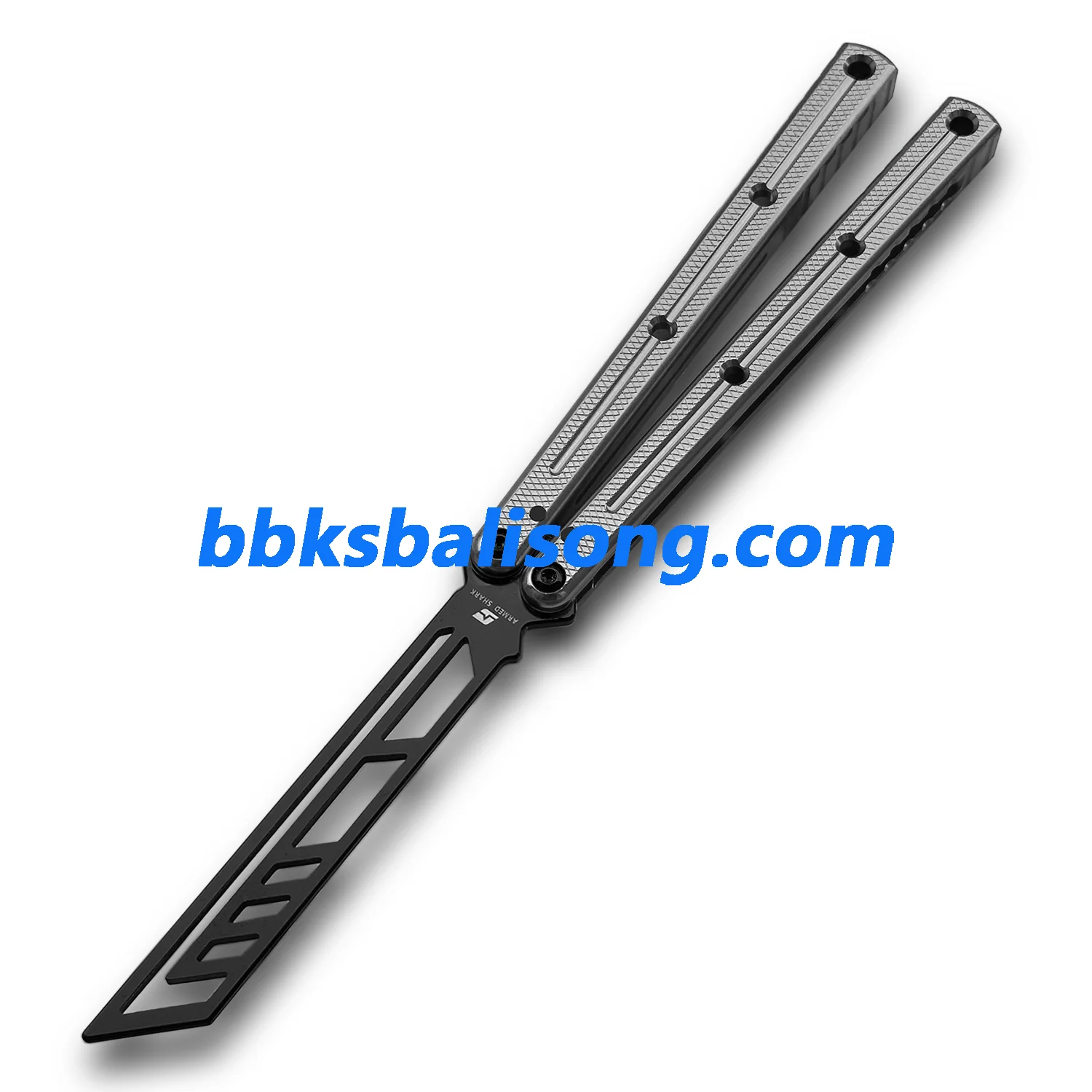 ARMED SHARK Krake Raken (Kraken) V3 Balisong Clone 7075 Aluminum Handle - Image 62