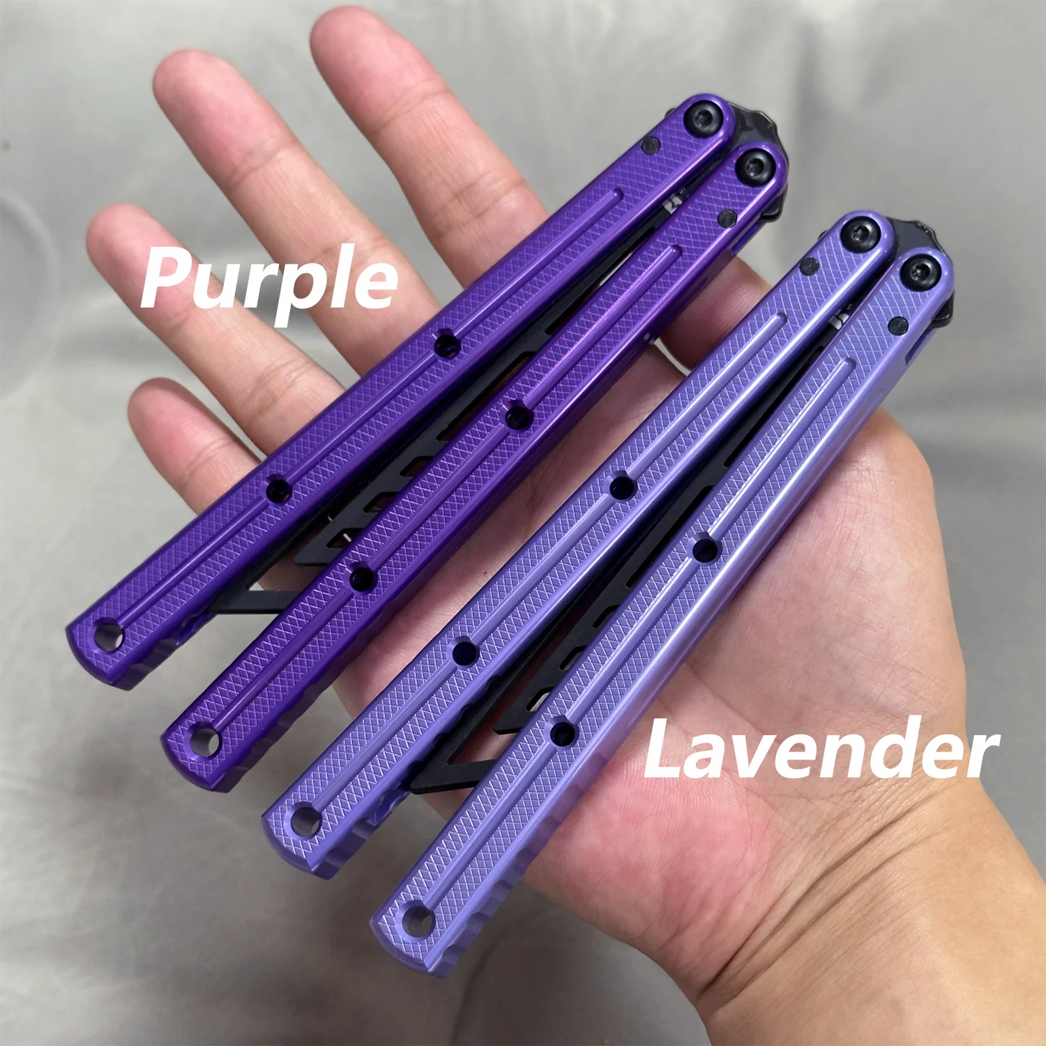 ARMED SHARK Krake Raken (Kraken) V3 Balisong Clone 7075 Aluminum Handle - Image 65