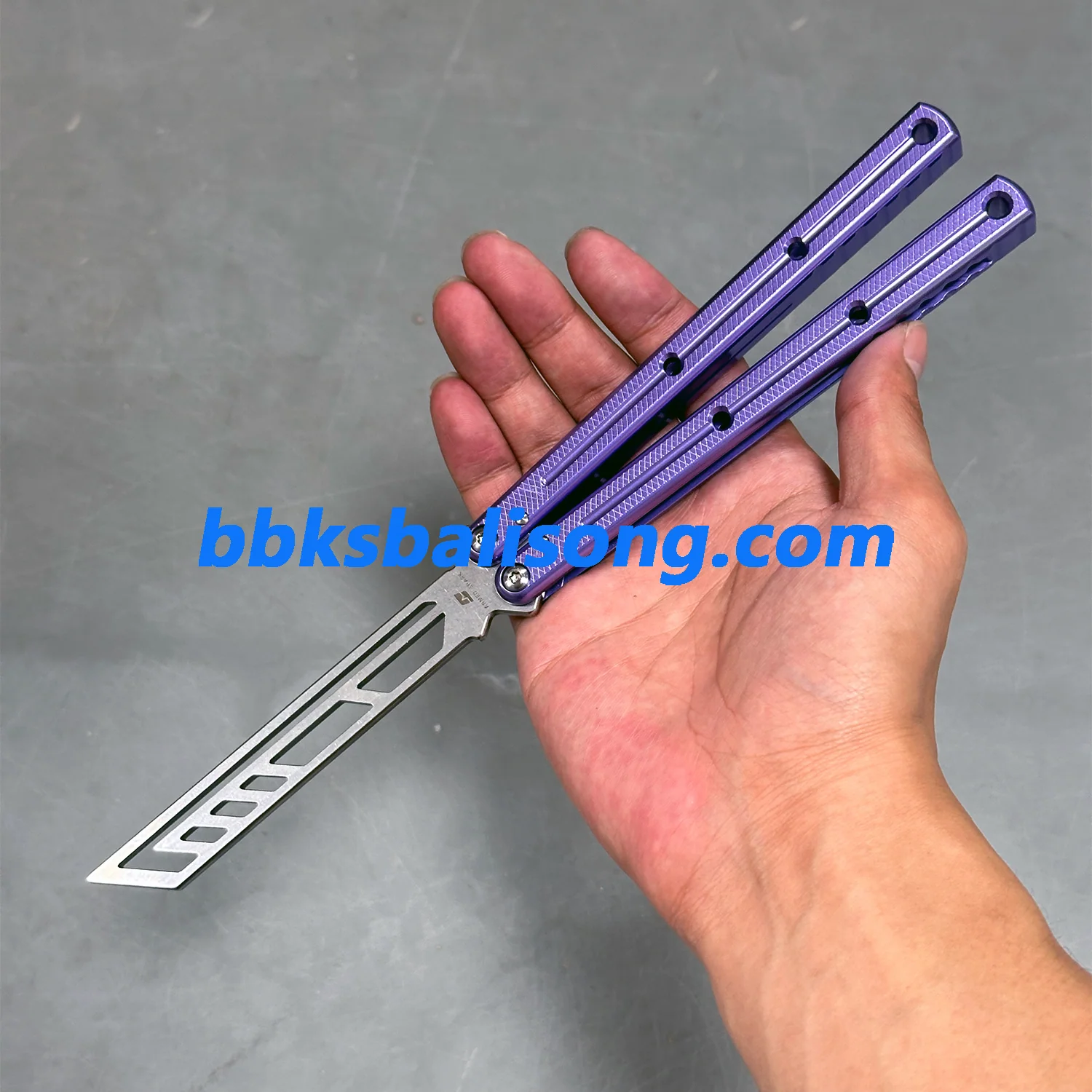 ARMED SHARK Krake Raken (Kraken) V3 Balisong Clone 7075 Aluminum Handle - Image 66