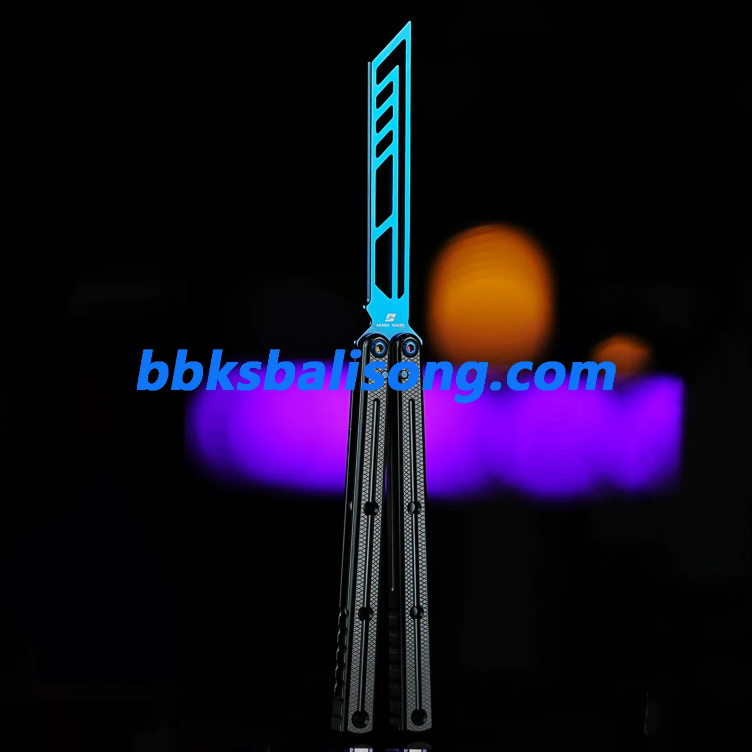 ARMED SHARK Krake Raken (Kraken) V3 Balisong Clone 7075 Aluminum Handle - Image 71
