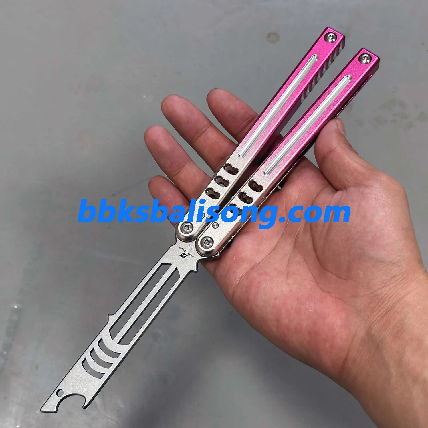 ARMED SHARK Mako V5 Balisong Clone Bottle Opener 6061 Aluminum - Image 13