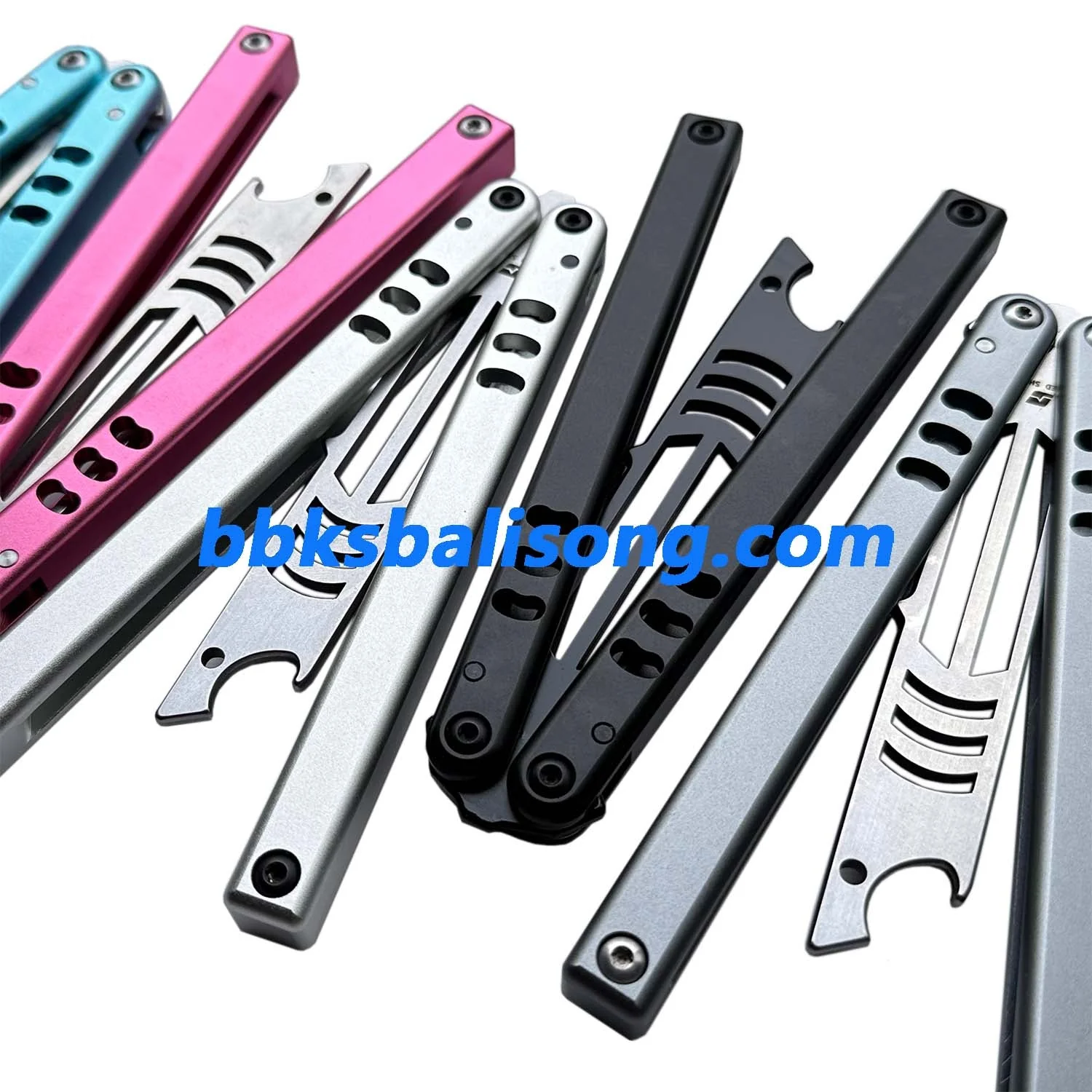 ARMED SHARK Mako V5 Balisong Clone Bottle Opener 6061 Aluminum - Image 16