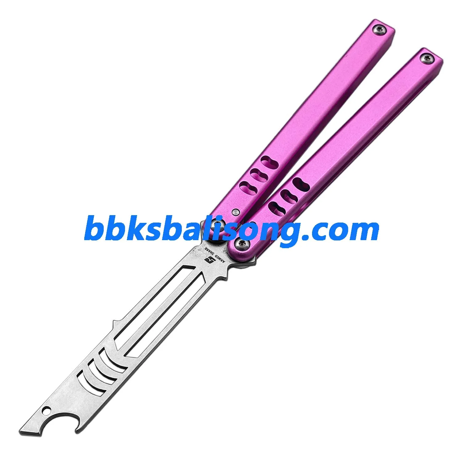ARMED SHARK Mako V5 Balisong Clone Bottle Opener 6061 Aluminum - Image 21