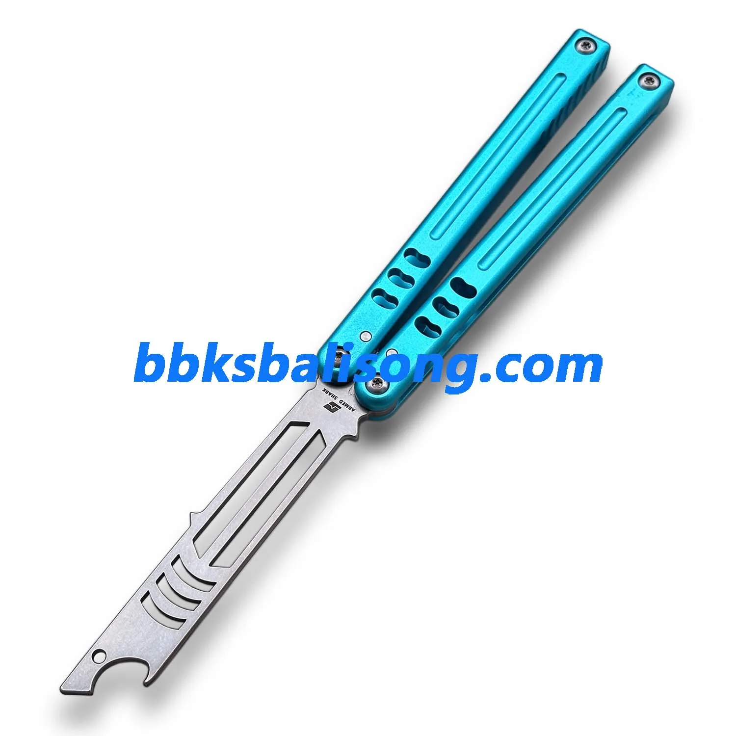 ARMED SHARK Mako V5 Balisong Clone Bottle Opener 6061 Aluminum - Image 26