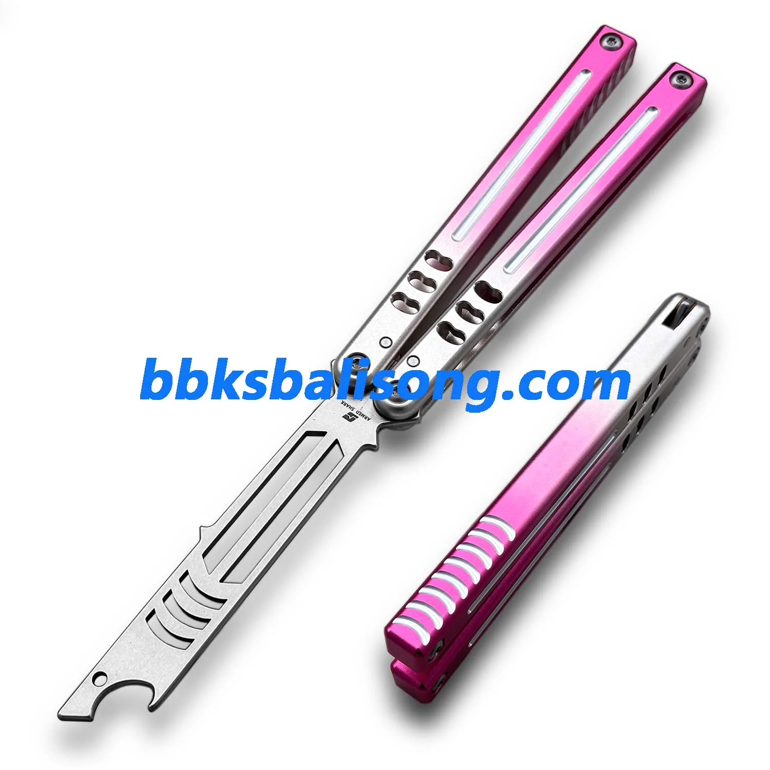 ARMED SHARK Mako V5 Balisong Clone Bottle Opener 6061 Aluminum - Image 28