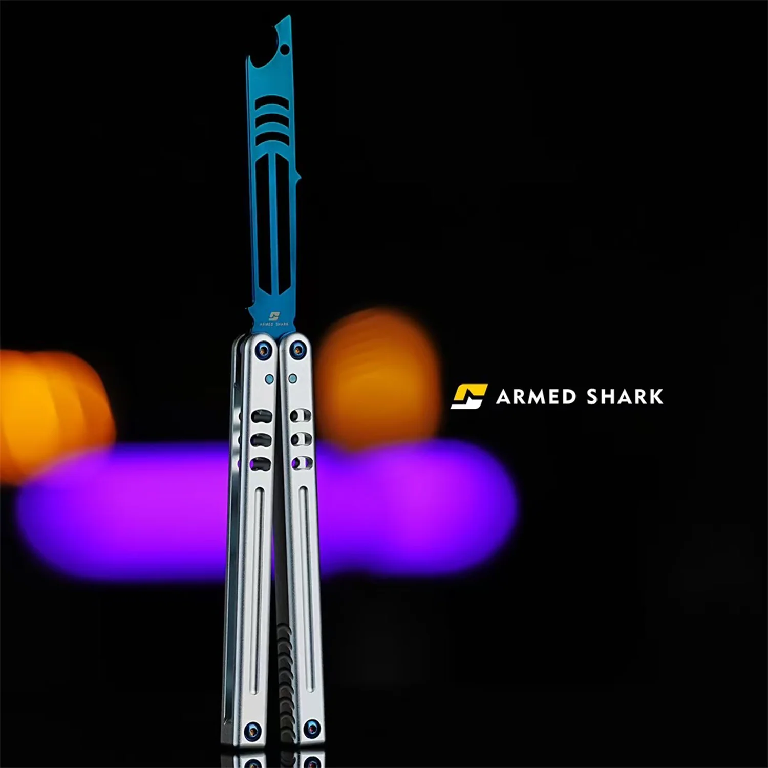 ARMED SHARK Mako V5 Balisong Clone Bottle Opener 6061 Aluminum - Image 31