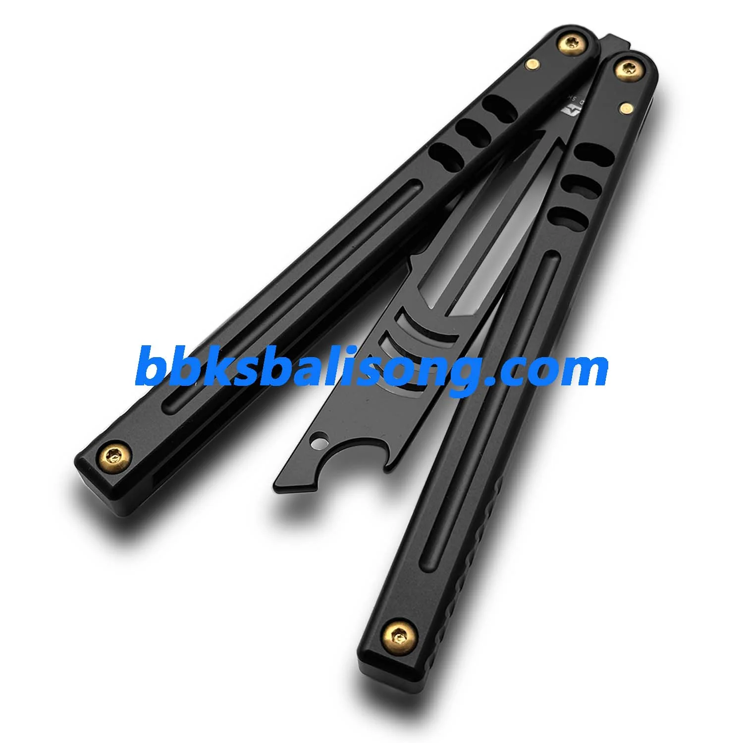 ARMED SHARK Mako V5 Balisong Clone Bottle Opener 6061 Aluminum - Image 8