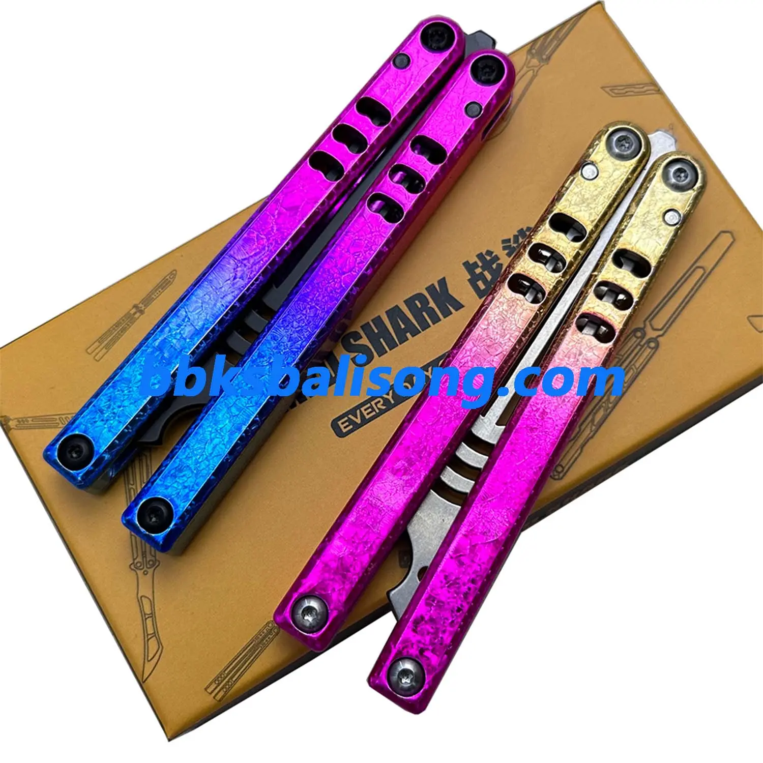ARMED SHARK Mini Mako Bottle Opener V4.5 Balisong Clone - Image 8