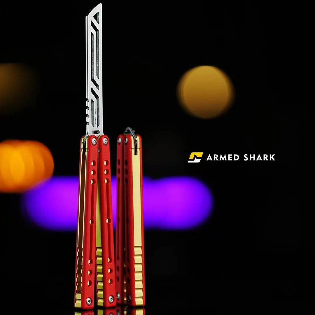 ARMED SHARK Nautilus V2 Balisong Clone - Image 43