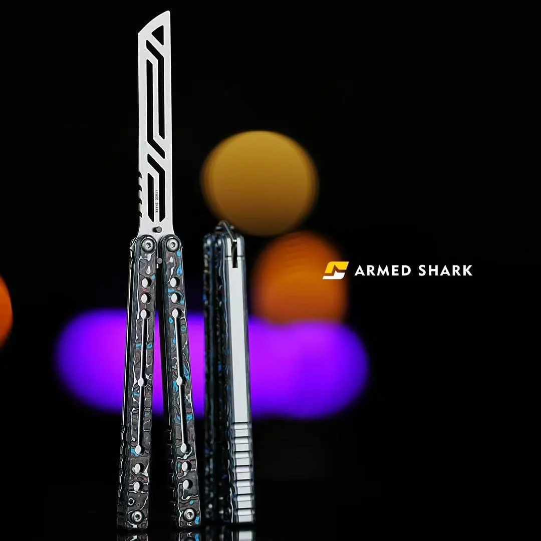 ARMED SHARK Nautilus V2 Balisong Clone - Image 45