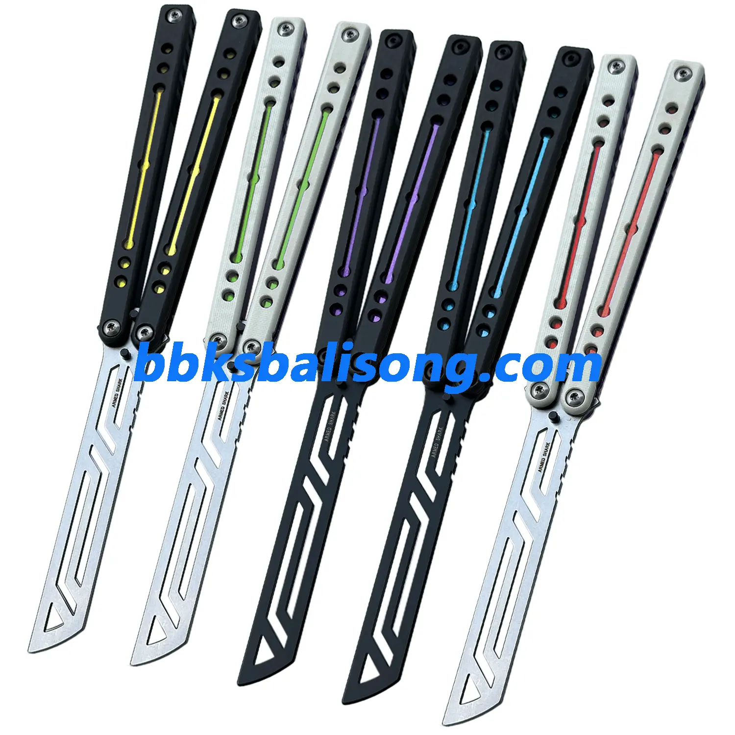 ARMED SHARK Nautilus V2 Balisong Clone - Image 5