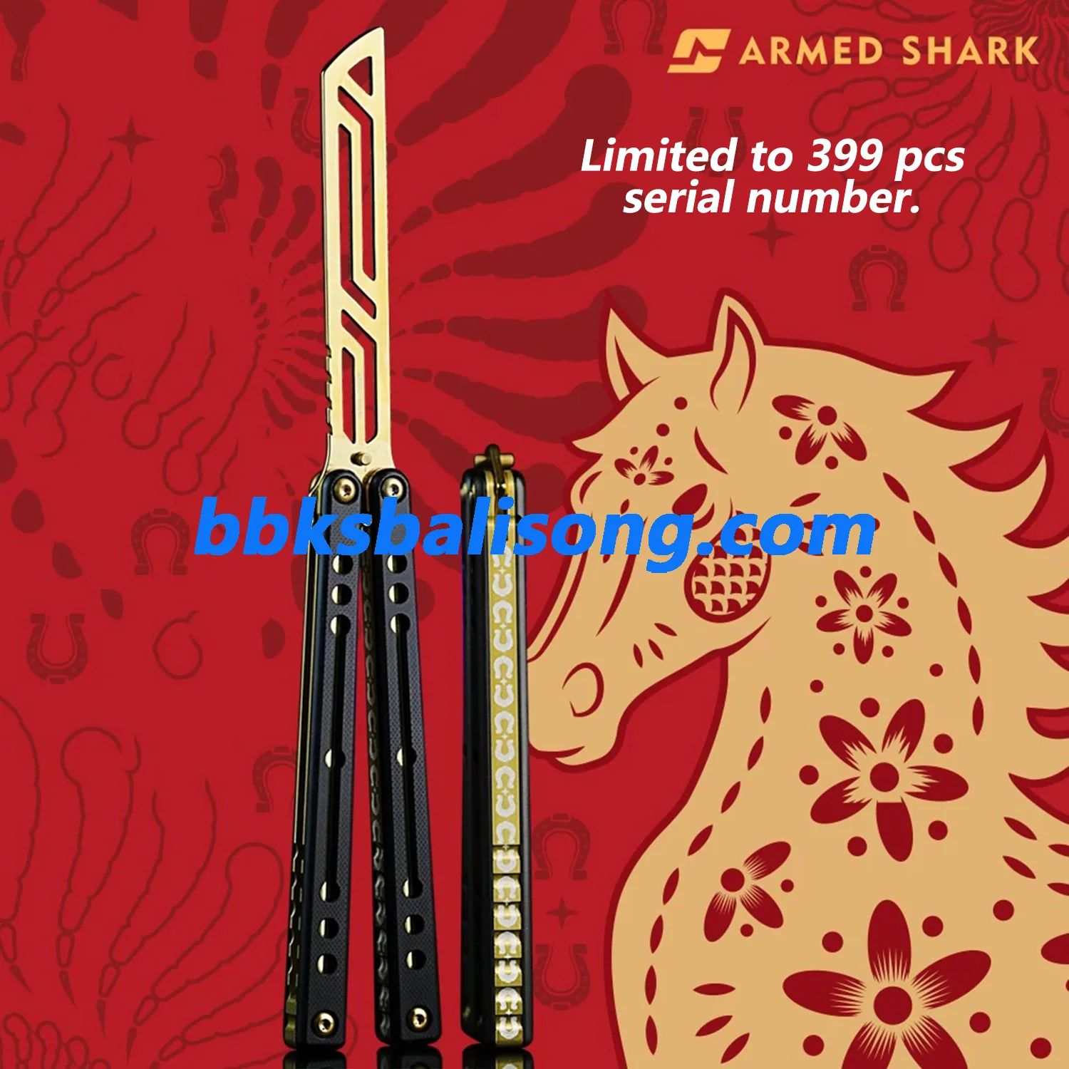 ARMED SHARK Nautilus V2 Balisong Clone - Image 54