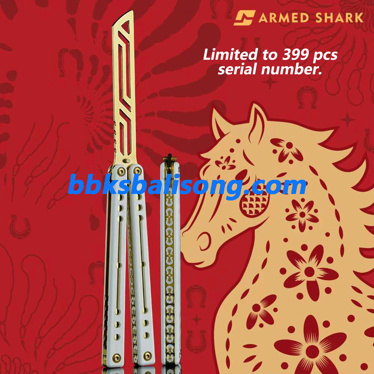 ARMED SHARK Nautilus V2 Balisong Clone - Image 55