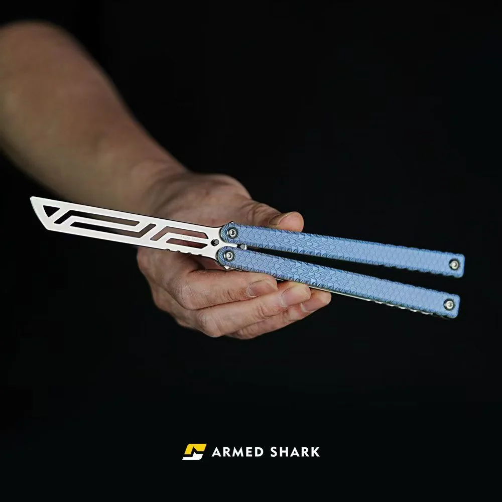 ARMED SHARK Nautilus V2 Balisong Clone - Image 57
