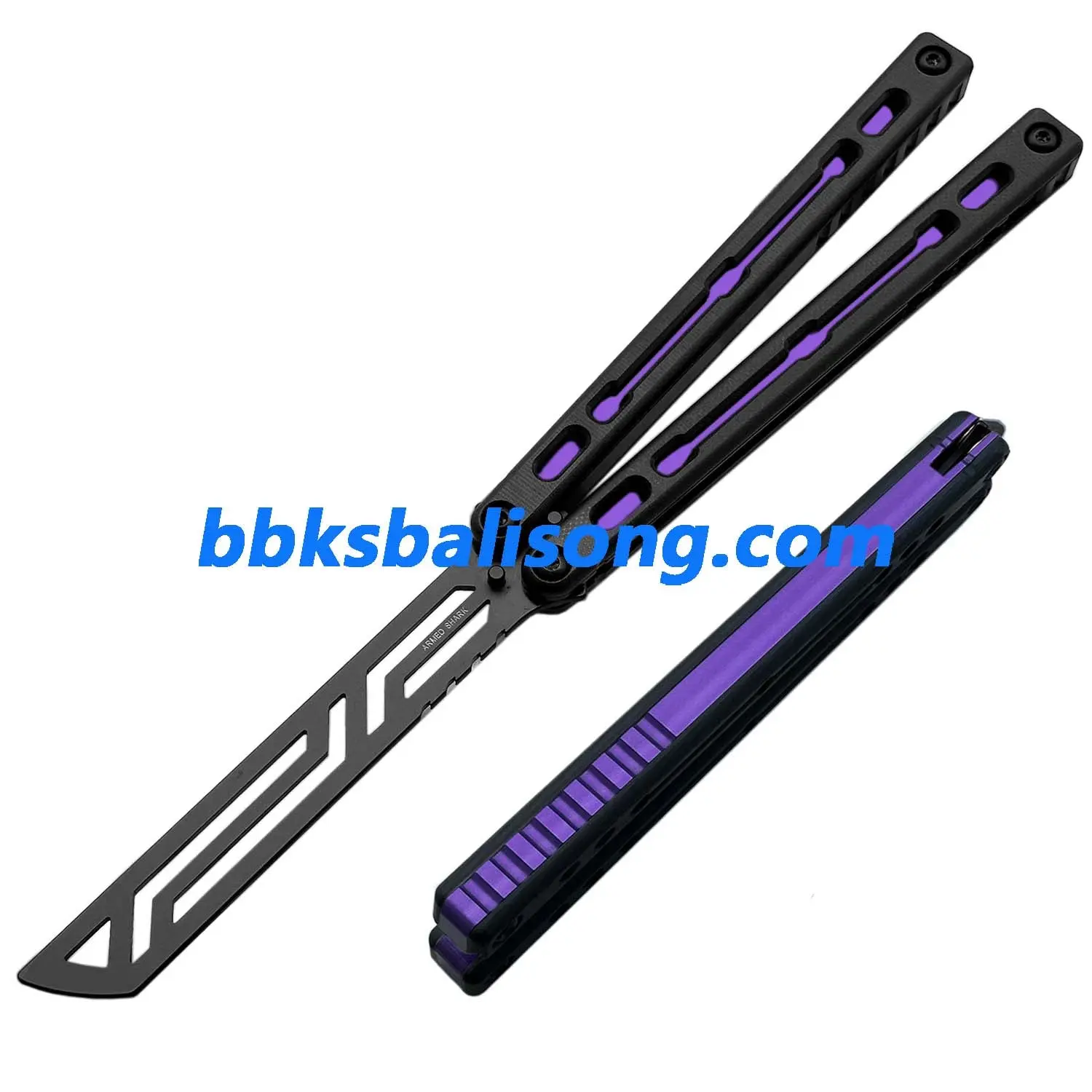ARMED SHARK Nautilus V2 Balisong Clone (Glidr Meridian Scale) - Image 12