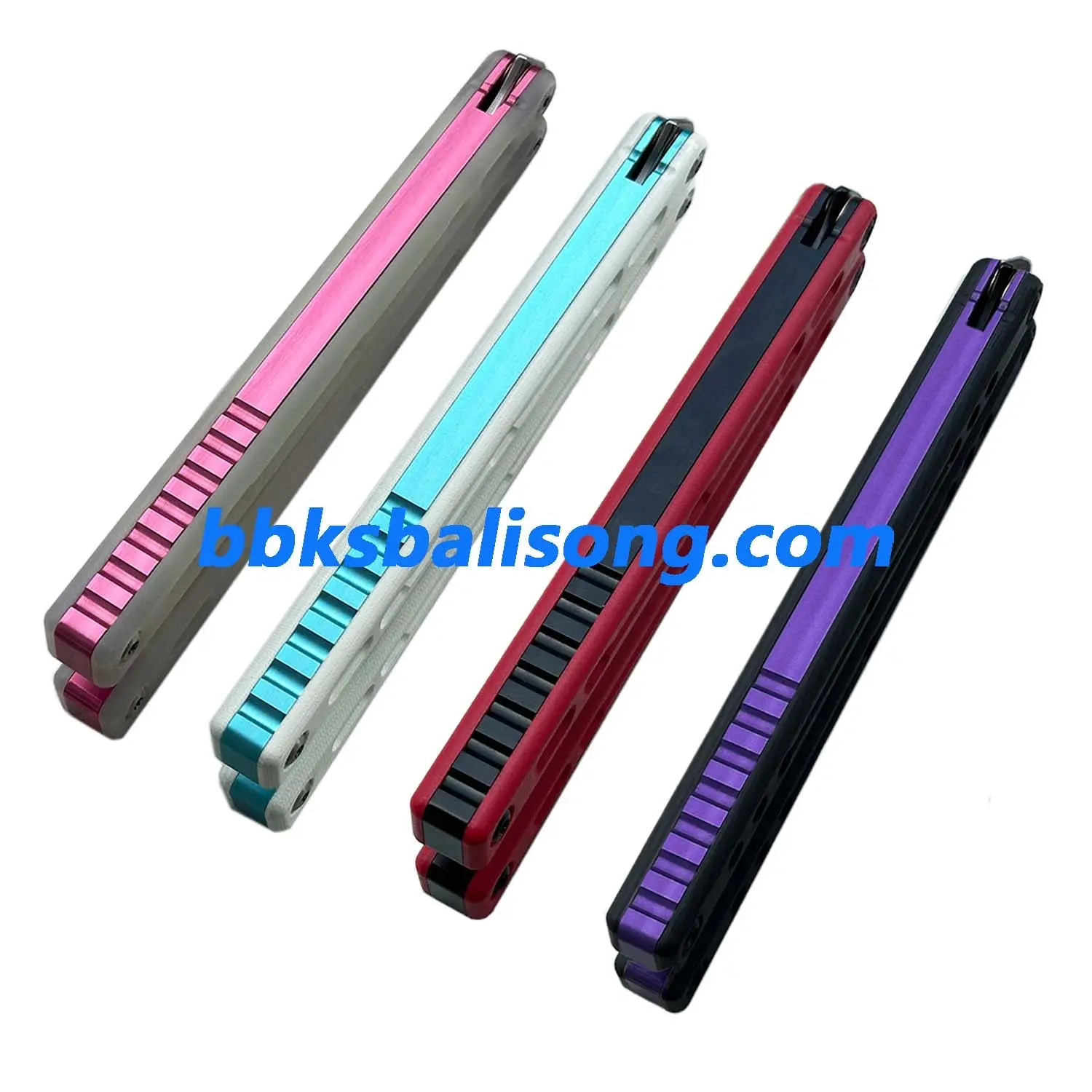 ARMED SHARK Nautilus V2 Balisong Clone (Glidr Meridian Scale) - Image 3