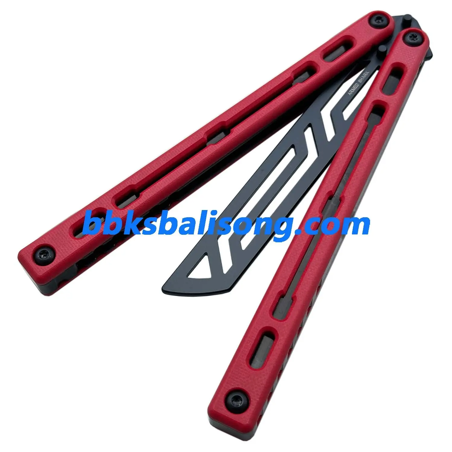 ARMED SHARK Nautilus V2 Balisong Clone (Glidr Meridian Scale) - Image 4