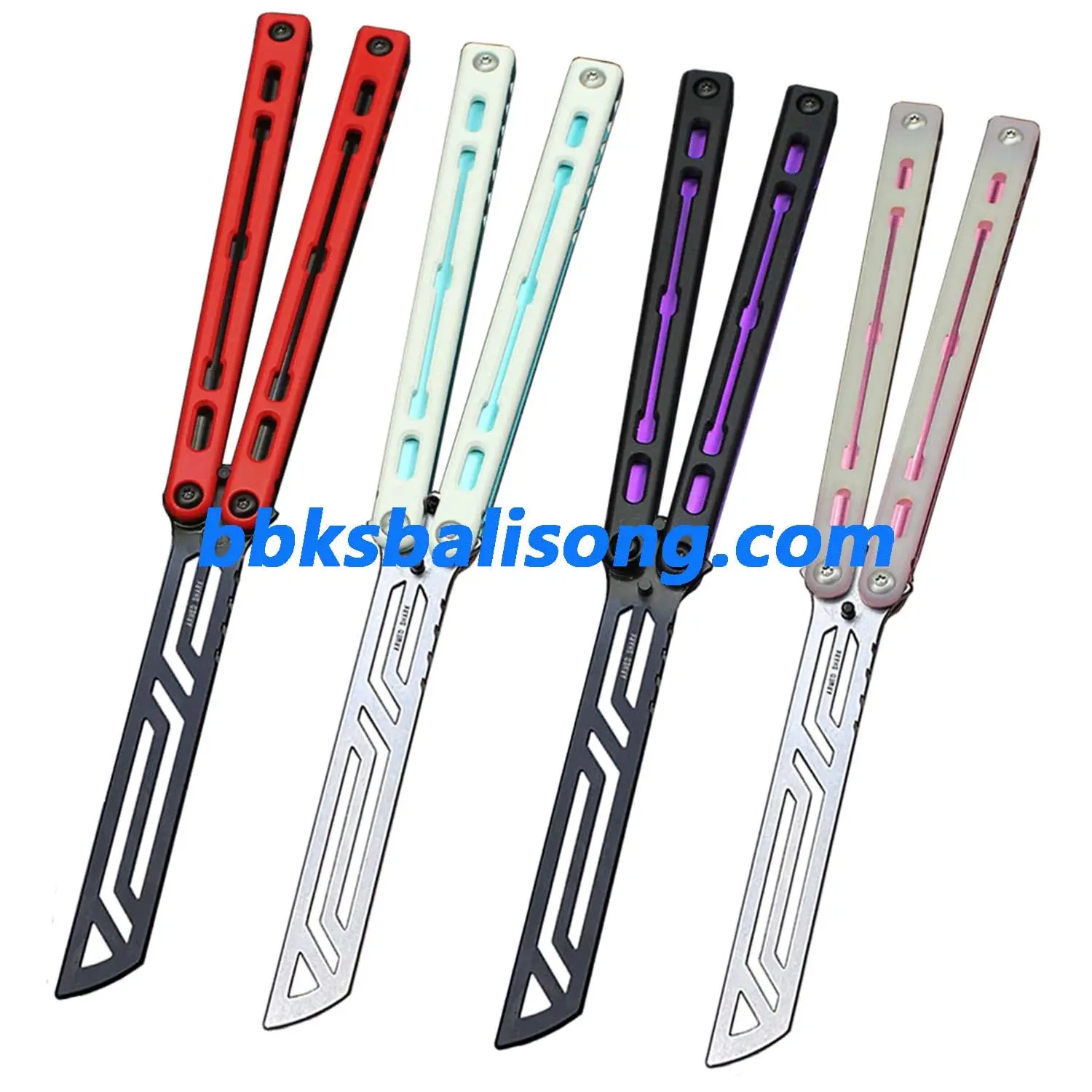 ARMED SHARK Nautilus V2 Balisong Clone (Glidr Meridian Scale) - Image 5
