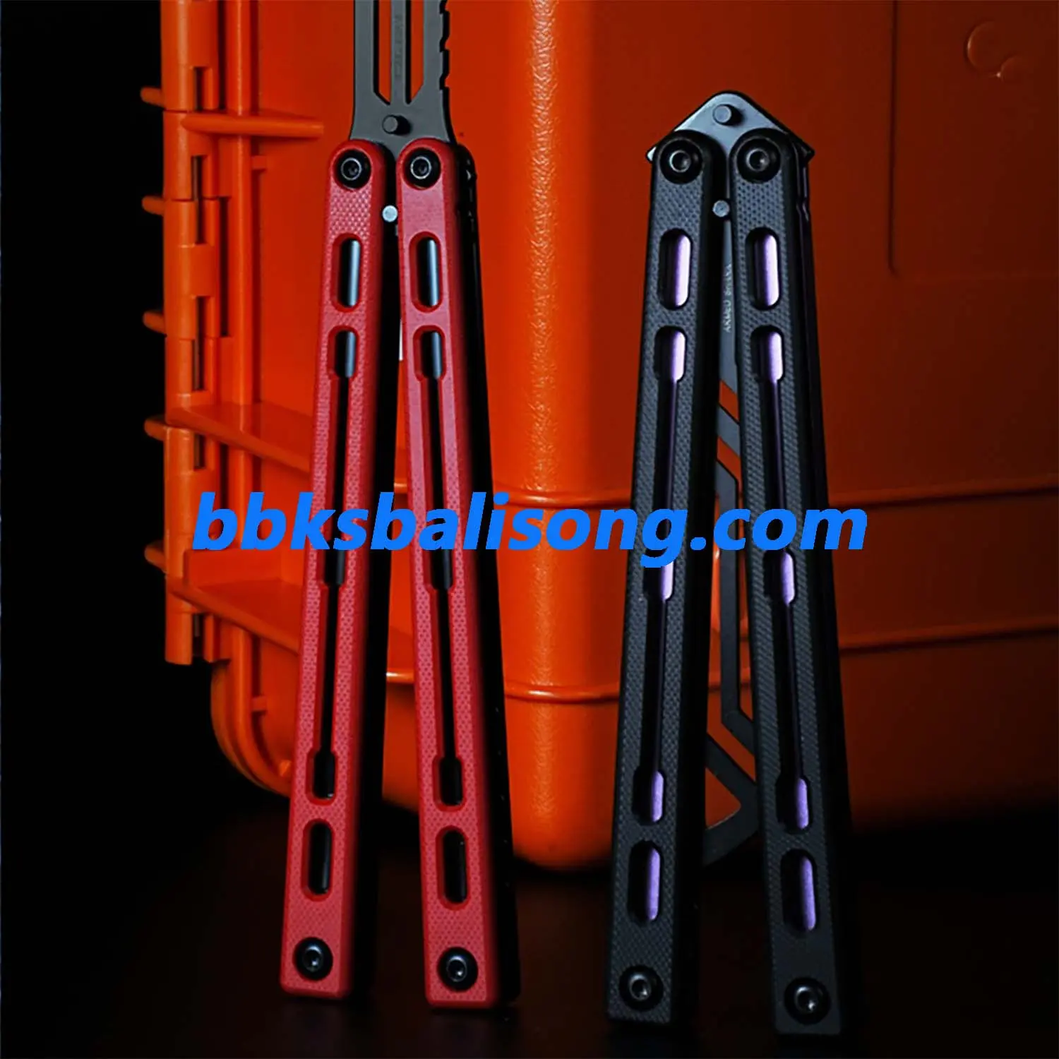 ARMED SHARK Nautilus V2 Balisong Clone (Glidr Meridian Scale) - Image 7