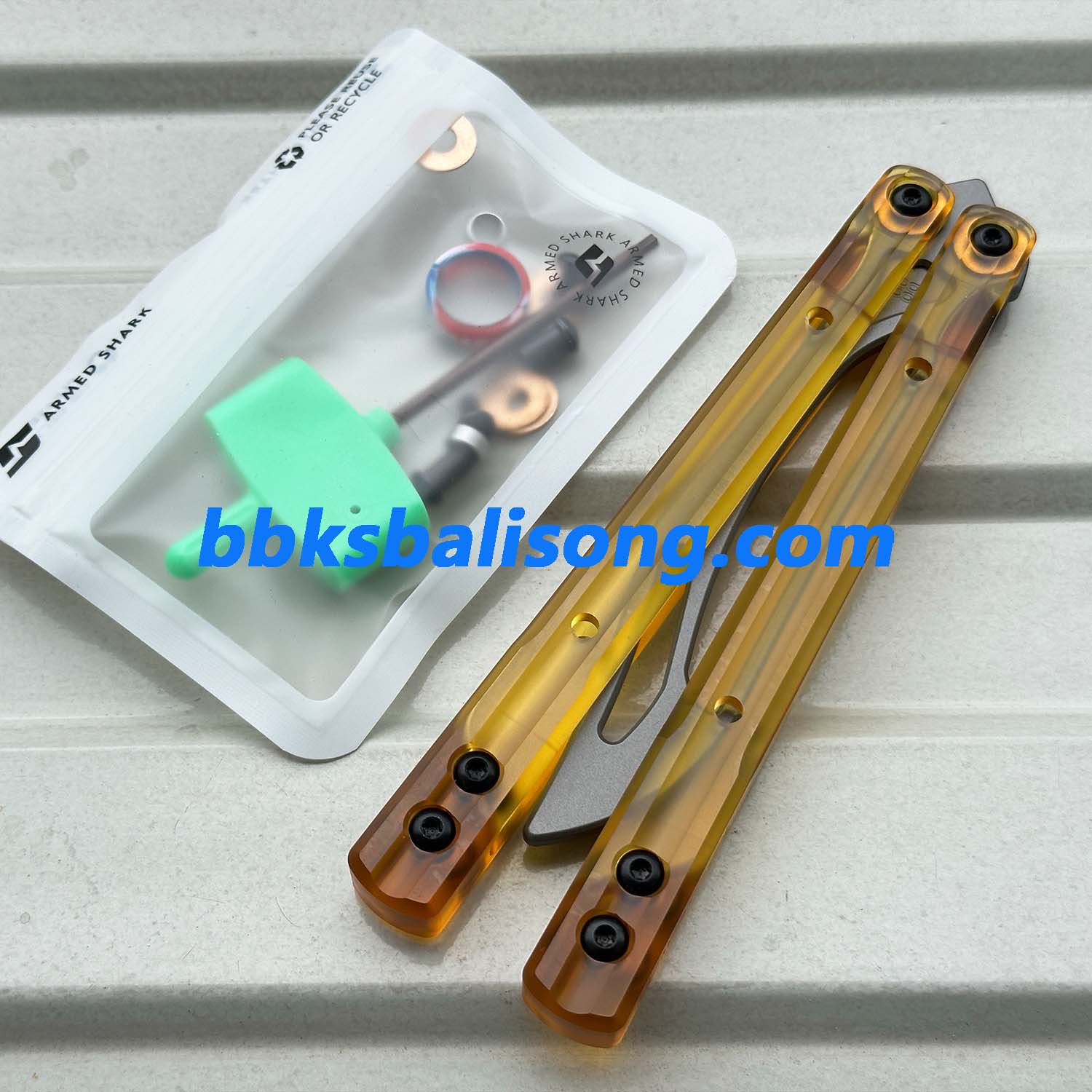 ARMED SHARK PEI Orca Balisong Clone - Image 5