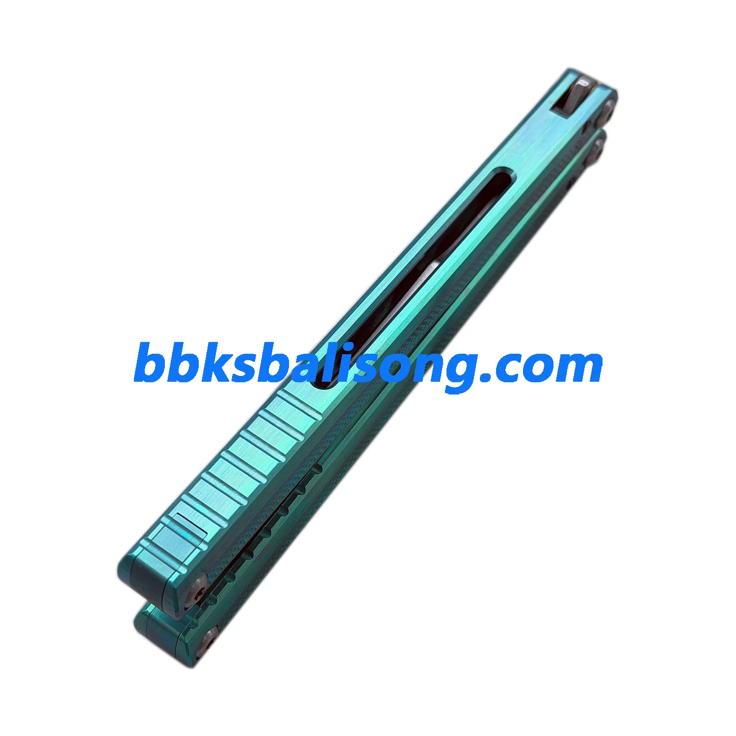 ARMED SHARK Sasori Balisong Trainer Clone Titanium Handle - Image 10