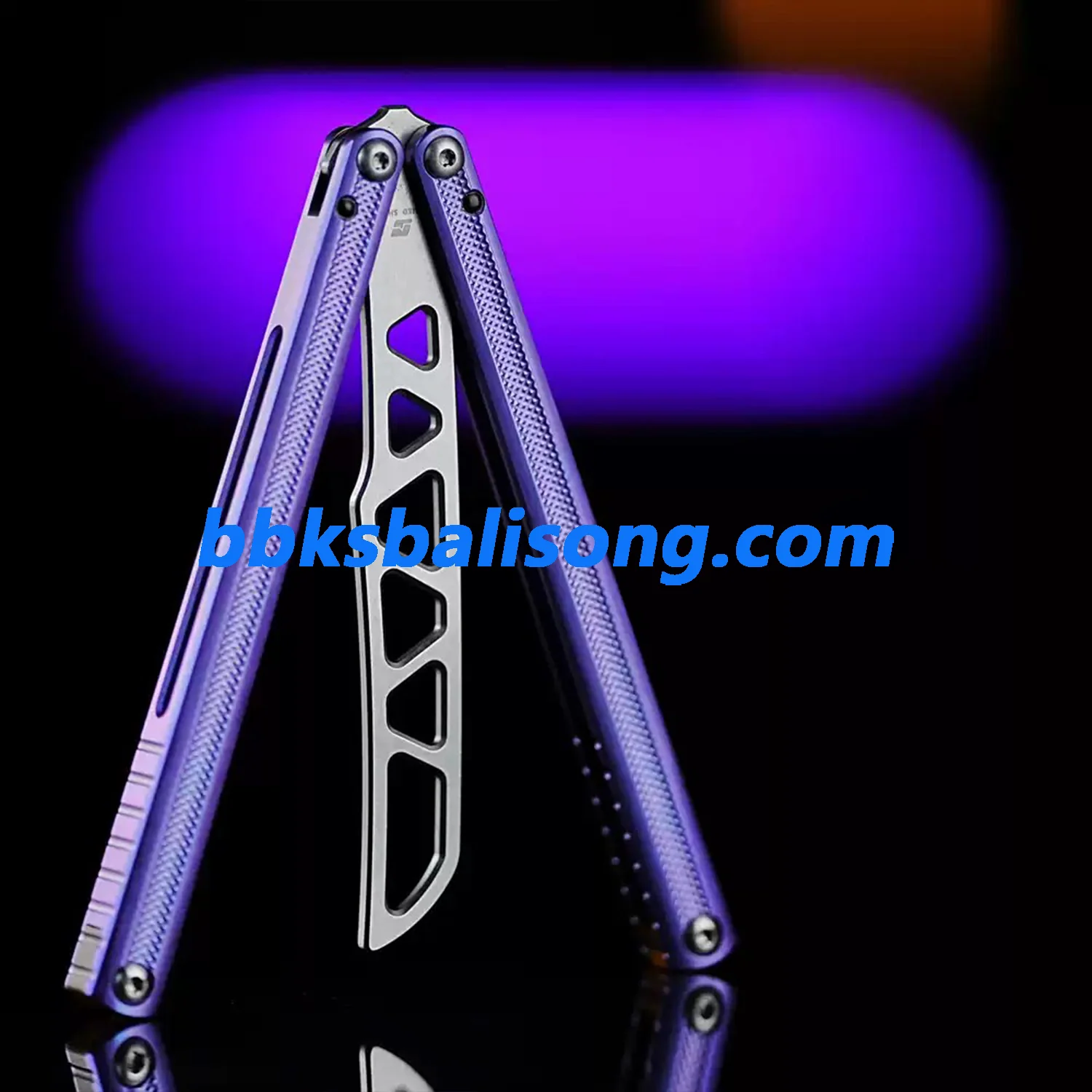 ARMED SHARK Sasori Balisong Trainer Clone Titanium Handle - Image 14