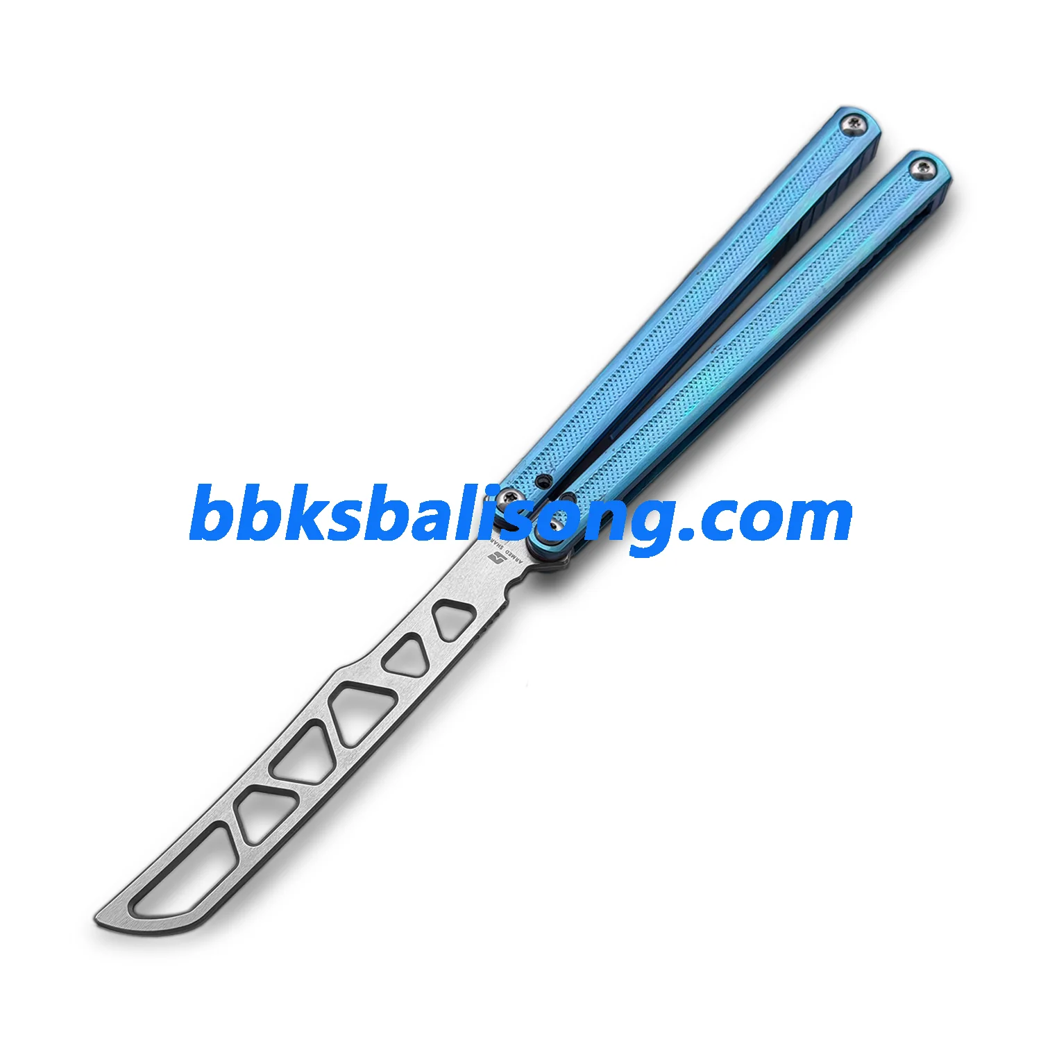 ARMED SHARK Sasori Balisong Trainer Clone Titanium Handle - Image 24