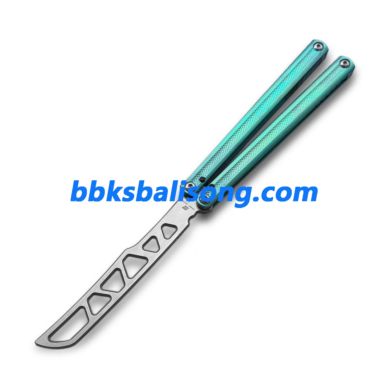 ARMED SHARK Sasori Balisong Trainer Clone Titanium Handle - Image 26
