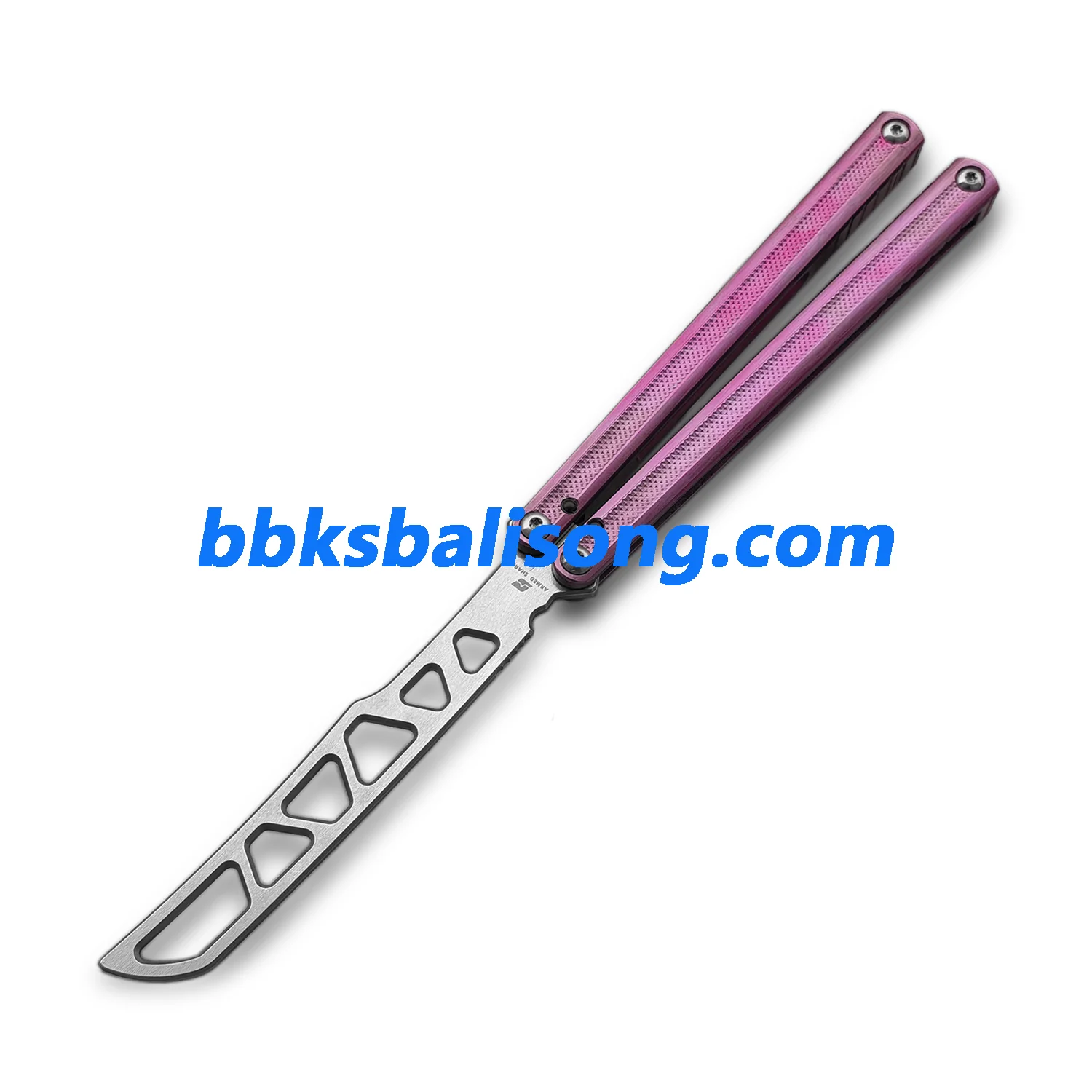 ARMED SHARK Sasori Balisong Trainer Clone Titanium Handle - Image 28