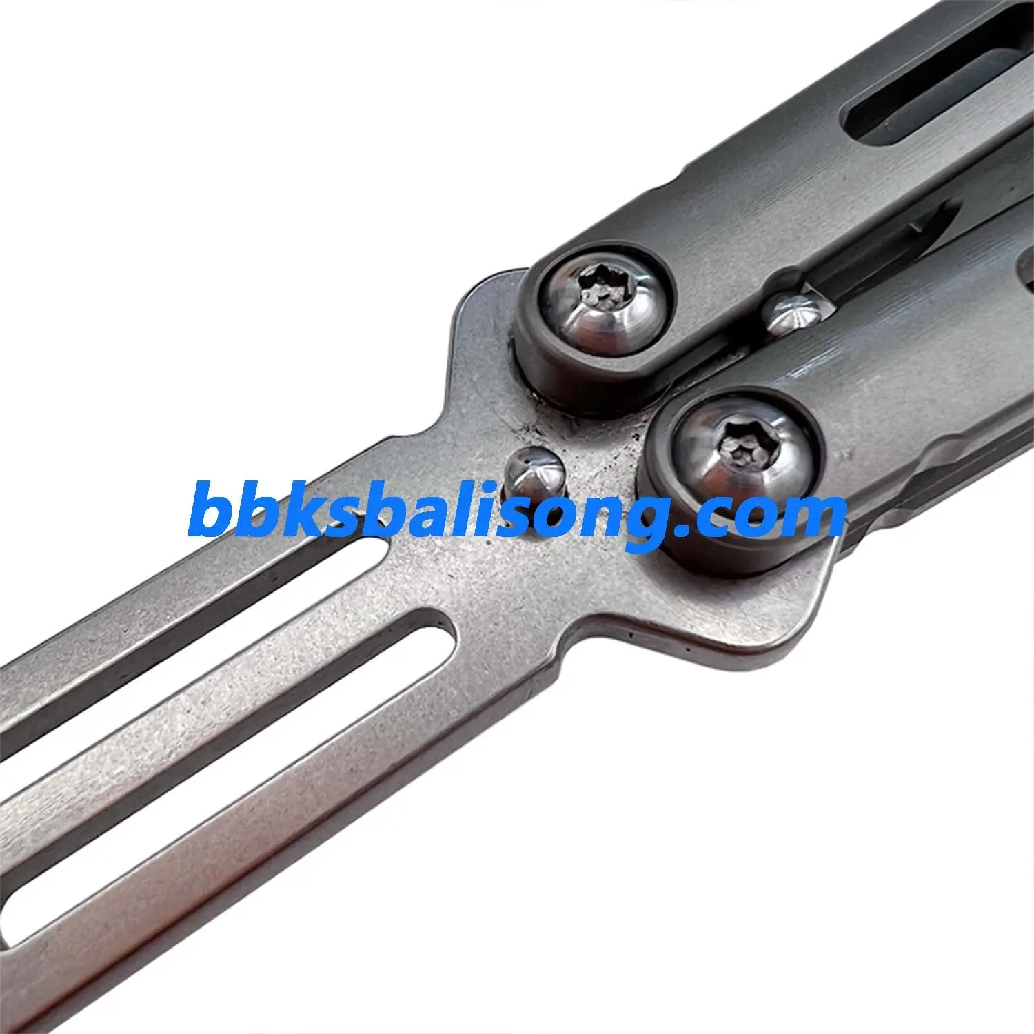 ARMED SHARK Sentinel Balisong Clone Titanium Handle - Image 11