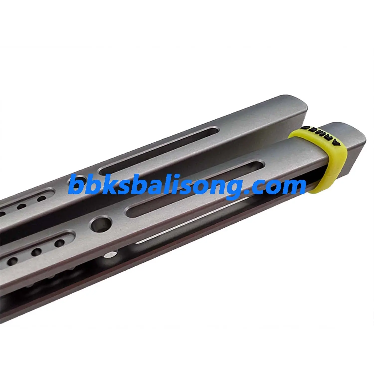 ARMED SHARK Sentinel Balisong Clone Titanium Handle - Image 12