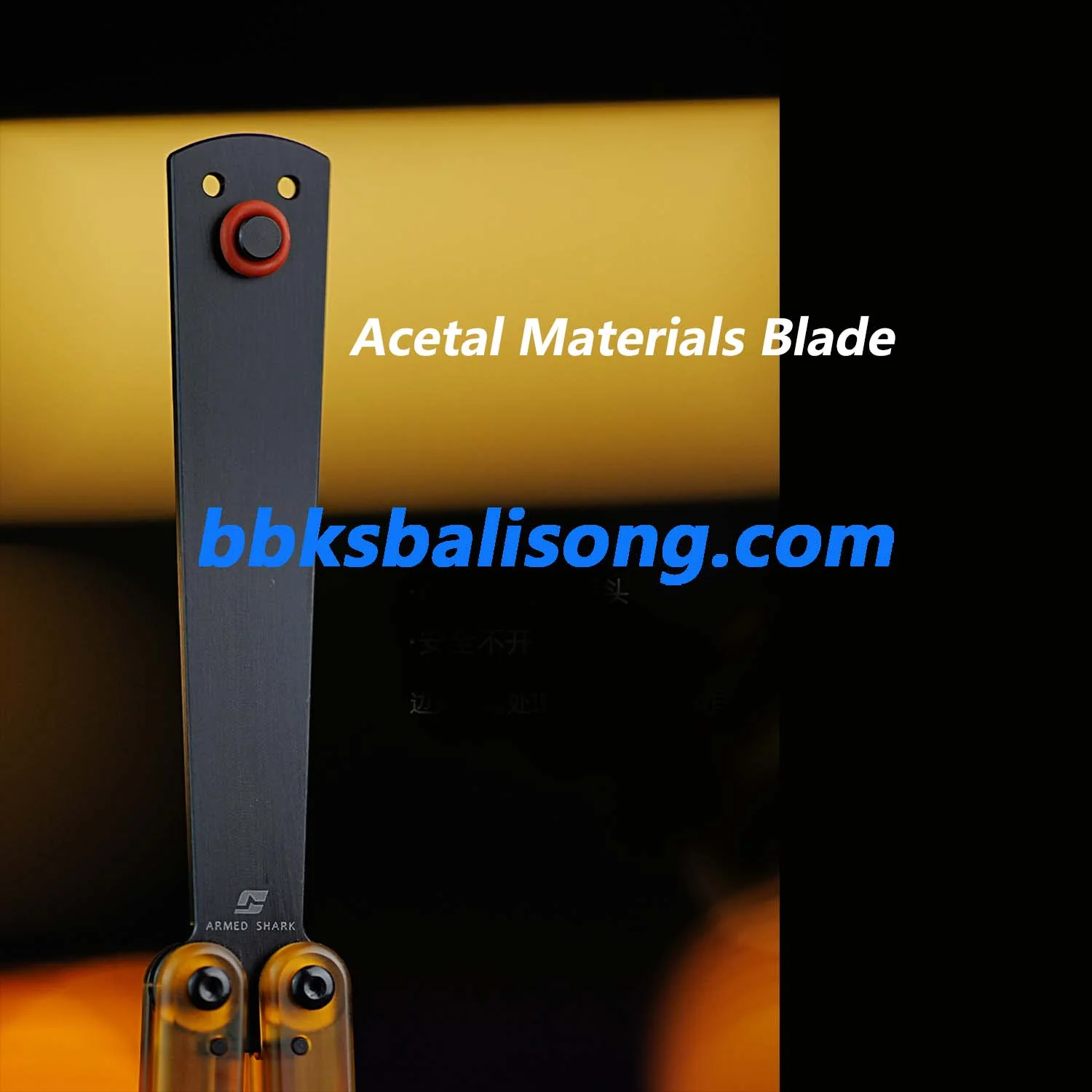 ARMED SHARK Squiddy-A Balisong Trainer Clone - Image 4