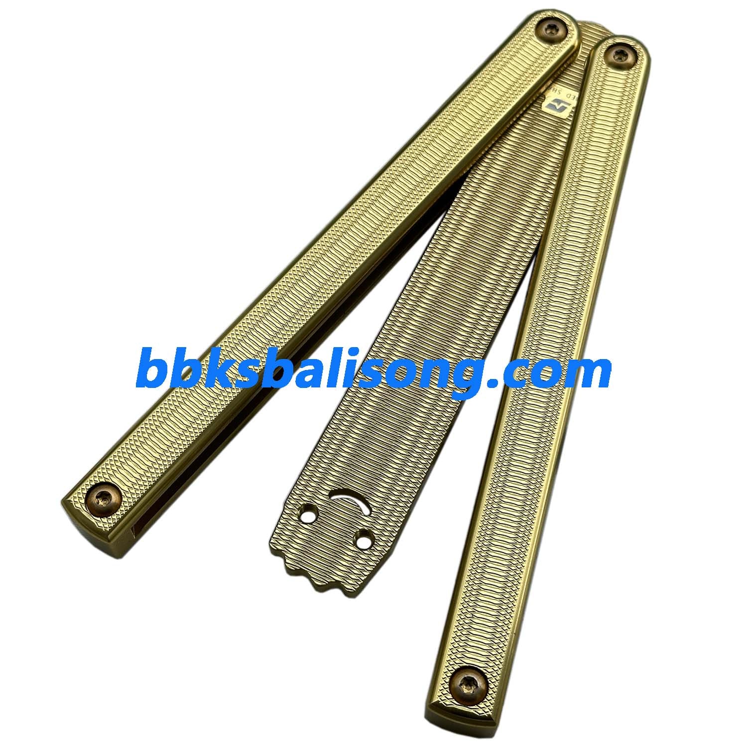 ARMED SHARK Squiddy-AL Balisong Clone 7075 Aluminum Handle - Image 10