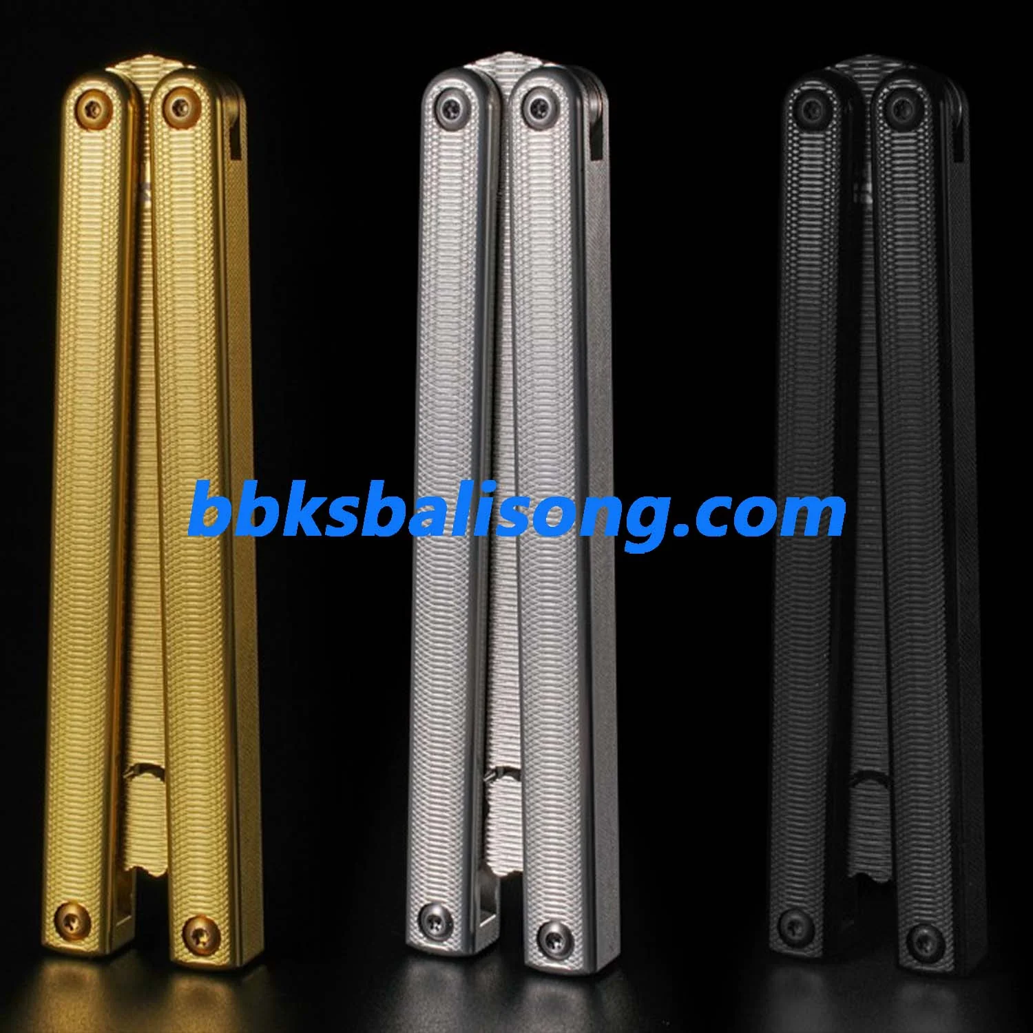 ARMED SHARK Squiddy-AL Balisong Clone 7075 Aluminum Handle - Image 13